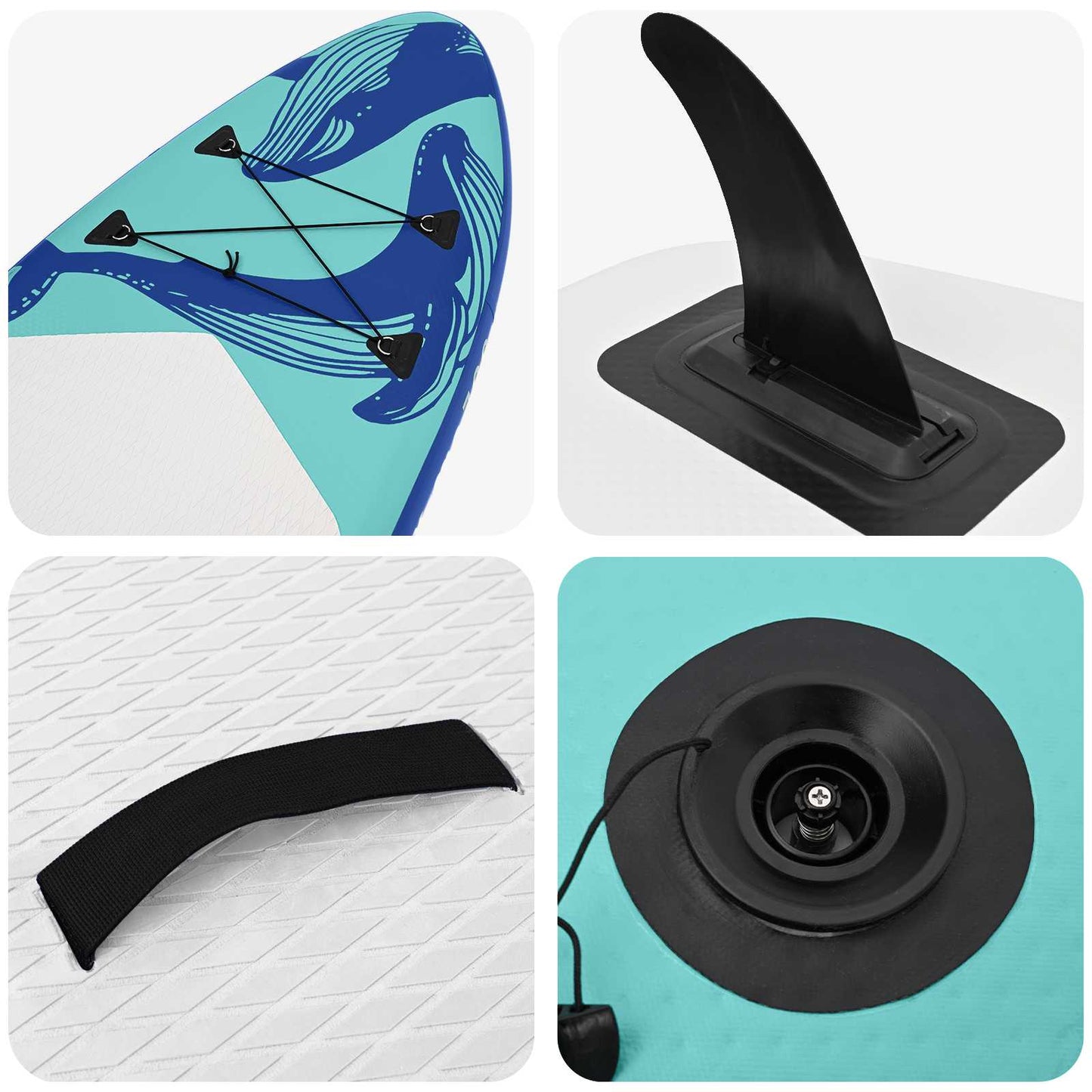 Opblaasbaar Stand Up Paddle Board HYDROS 366 x 81 x 15 cm voor is nu te koop bij PeponiXL, paradijselijk wonen!