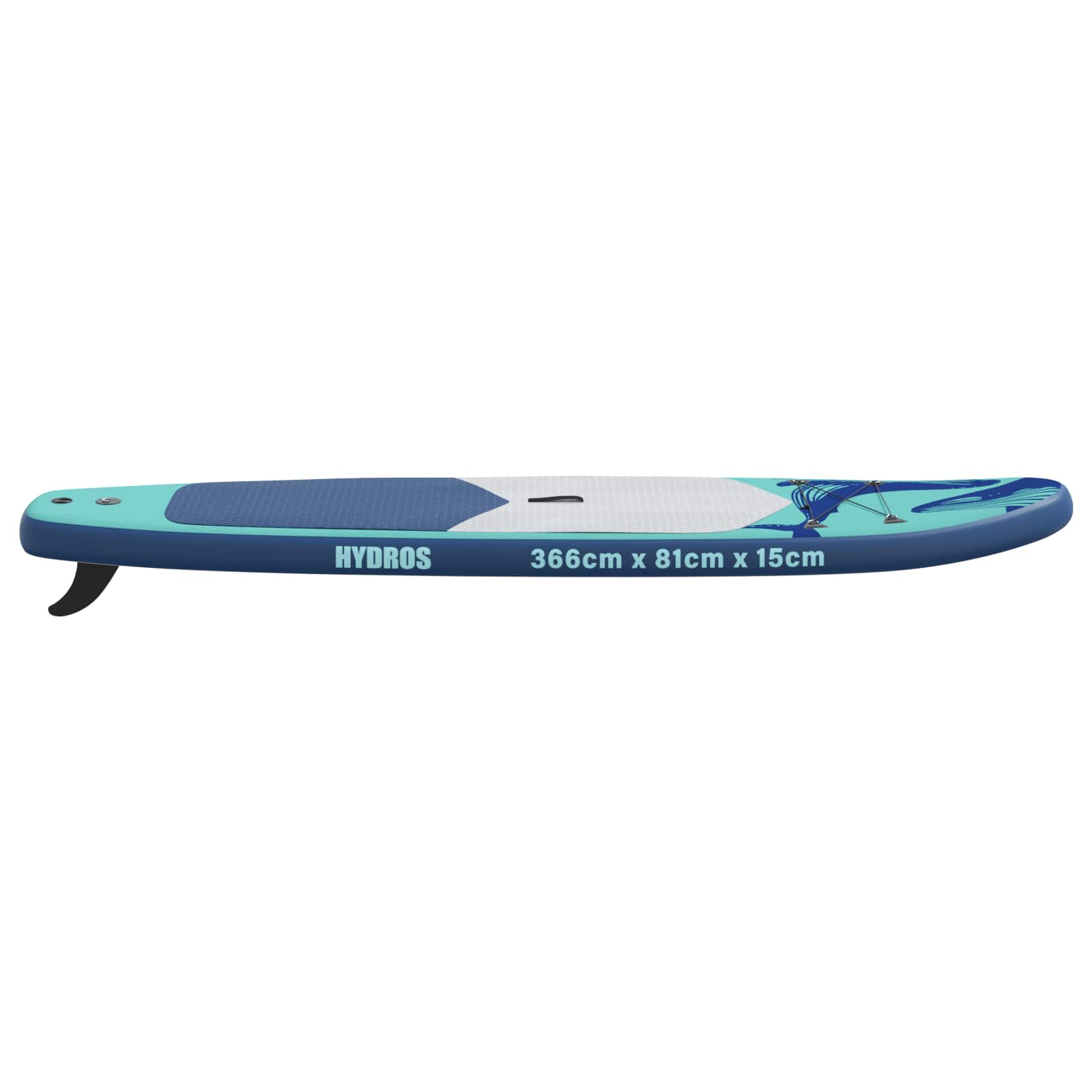 Opblaasbaar Stand Up Paddle Board HYDROS 366 x 81 x 15 cm voor is nu te koop bij PeponiXL, paradijselijk wonen!