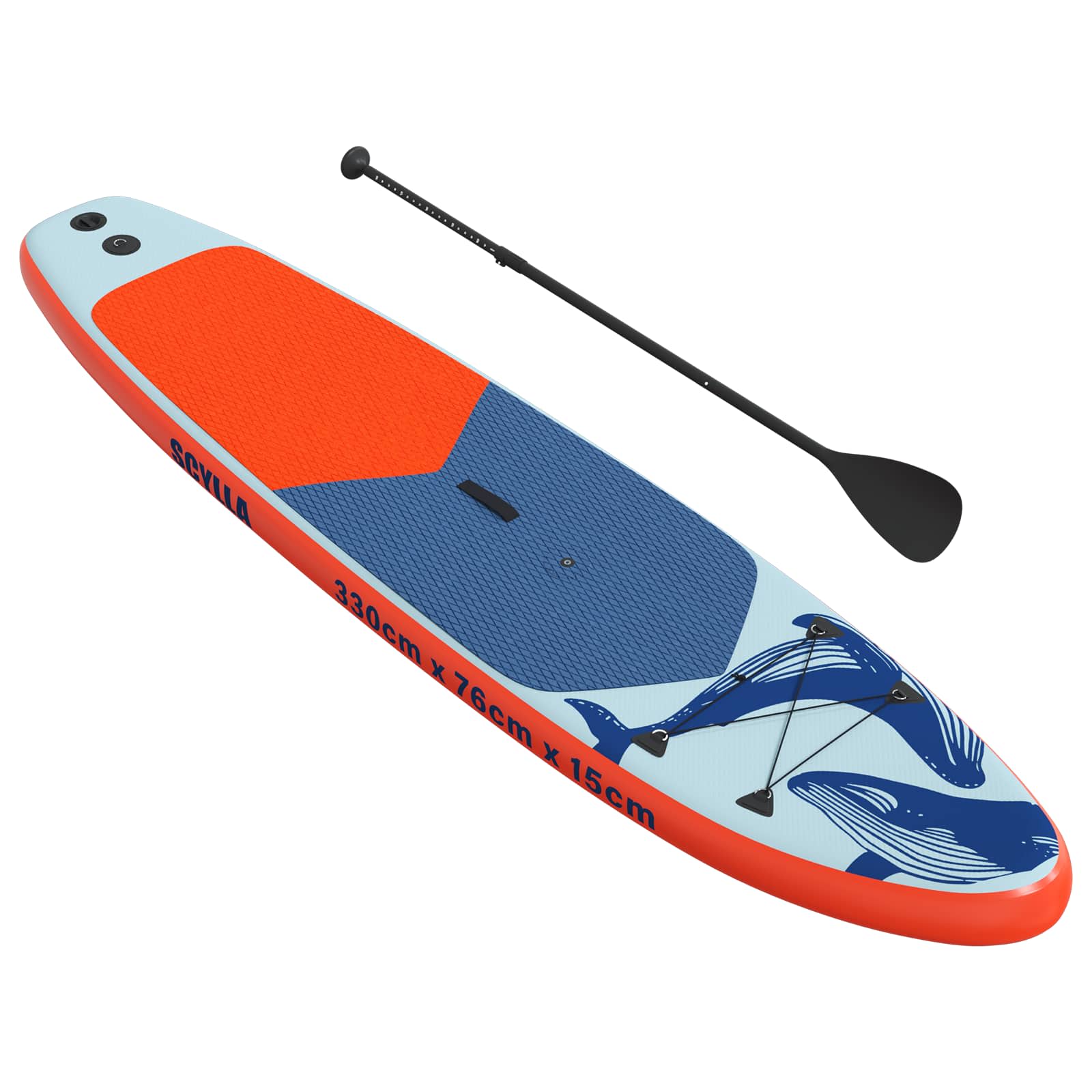 Opblaasbaar SUP Board met Zeil SCYLLA 330 x 76 x 15 cm Blauw is nu te koop bij PeponiXL, paradijselijk wonen!