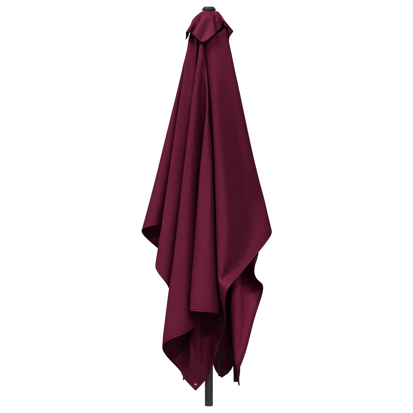 Tuinparasol 200 x 300 cm Polyester Rechthoekig Bordeaux Rood is nu te koop bij PeponiXL, paradijselijk wonen!