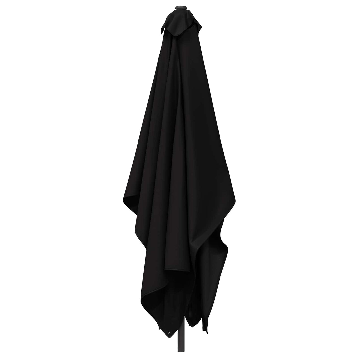 Tuinparasol 200 x 300 cm Polyester Rechthoekig Zwart is nu te koop bij PeponiXL, paradijselijk wonen!