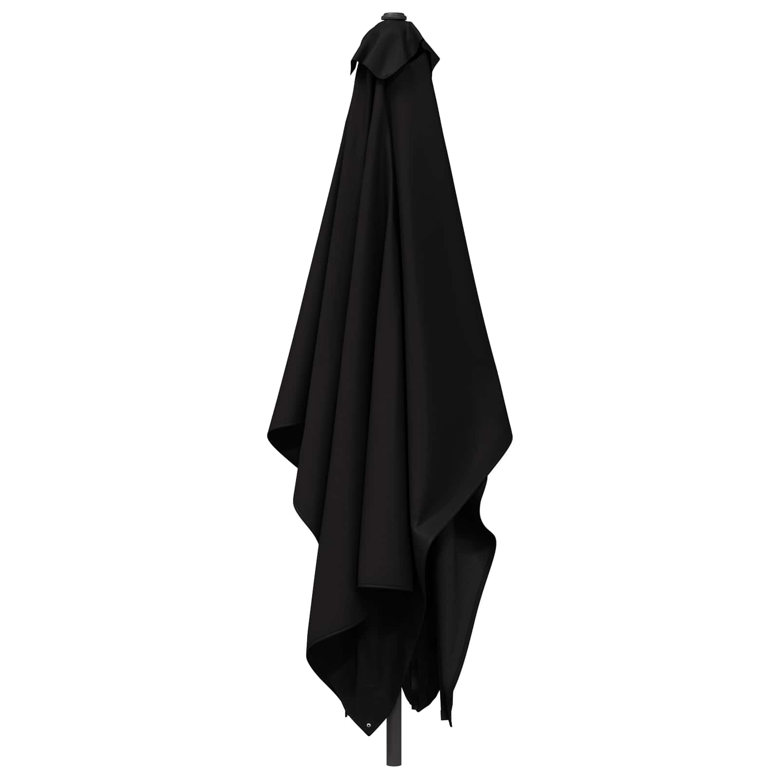 Tuinparasol 200 x 300 cm Polyester Rechthoekig Zwart is nu te koop bij PeponiXL, paradijselijk wonen!