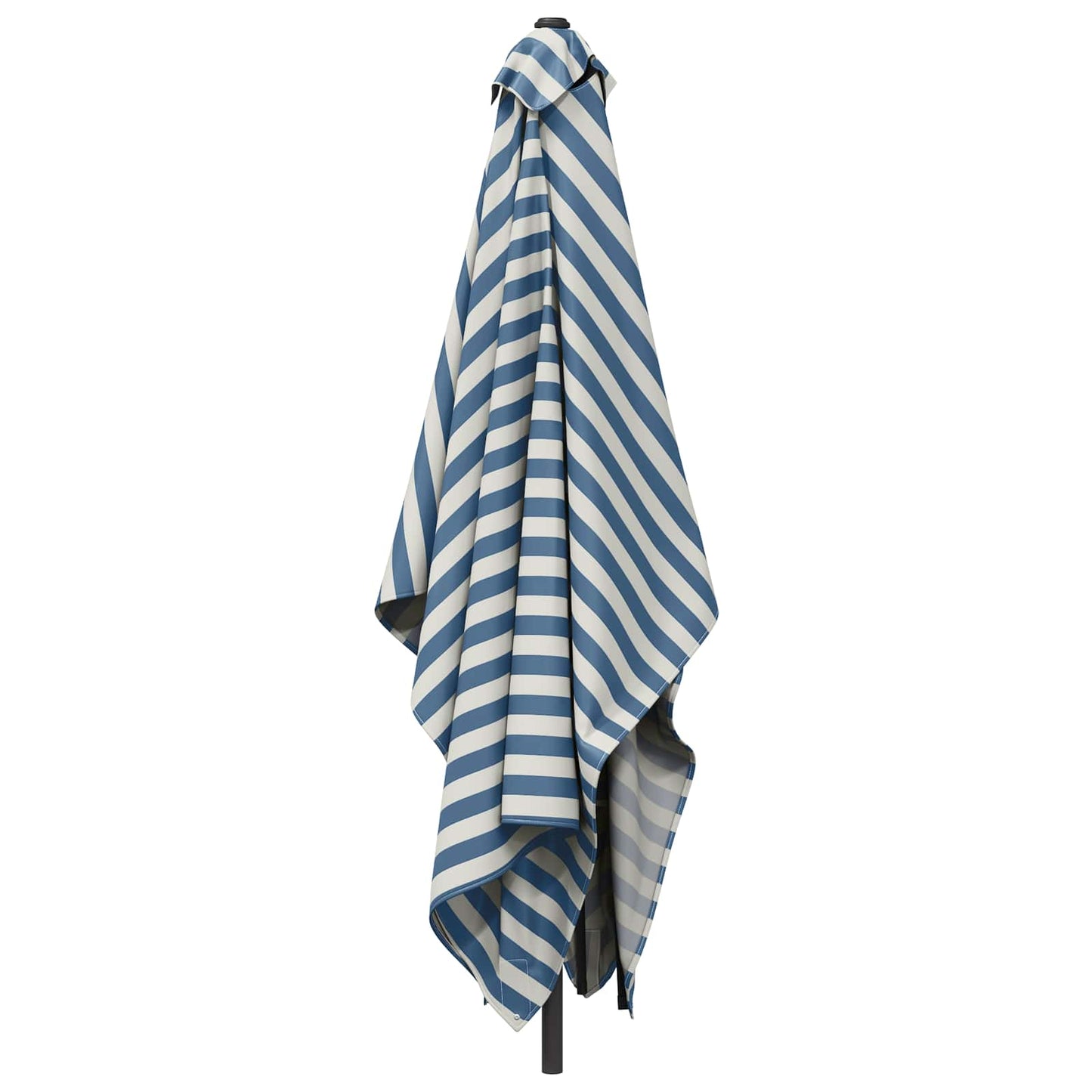 Tuinparasol 200 x 300 cm Polyester Rechthoekig Blauw en Wit is nu te koop bij PeponiXL, paradijselijk wonen!