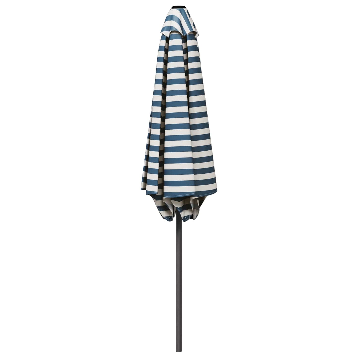 Tuinparasol 300 x 300 cm Polyester Rechthoekig Blauw en Wit is nu te koop bij PeponiXL, paradijselijk wonen!