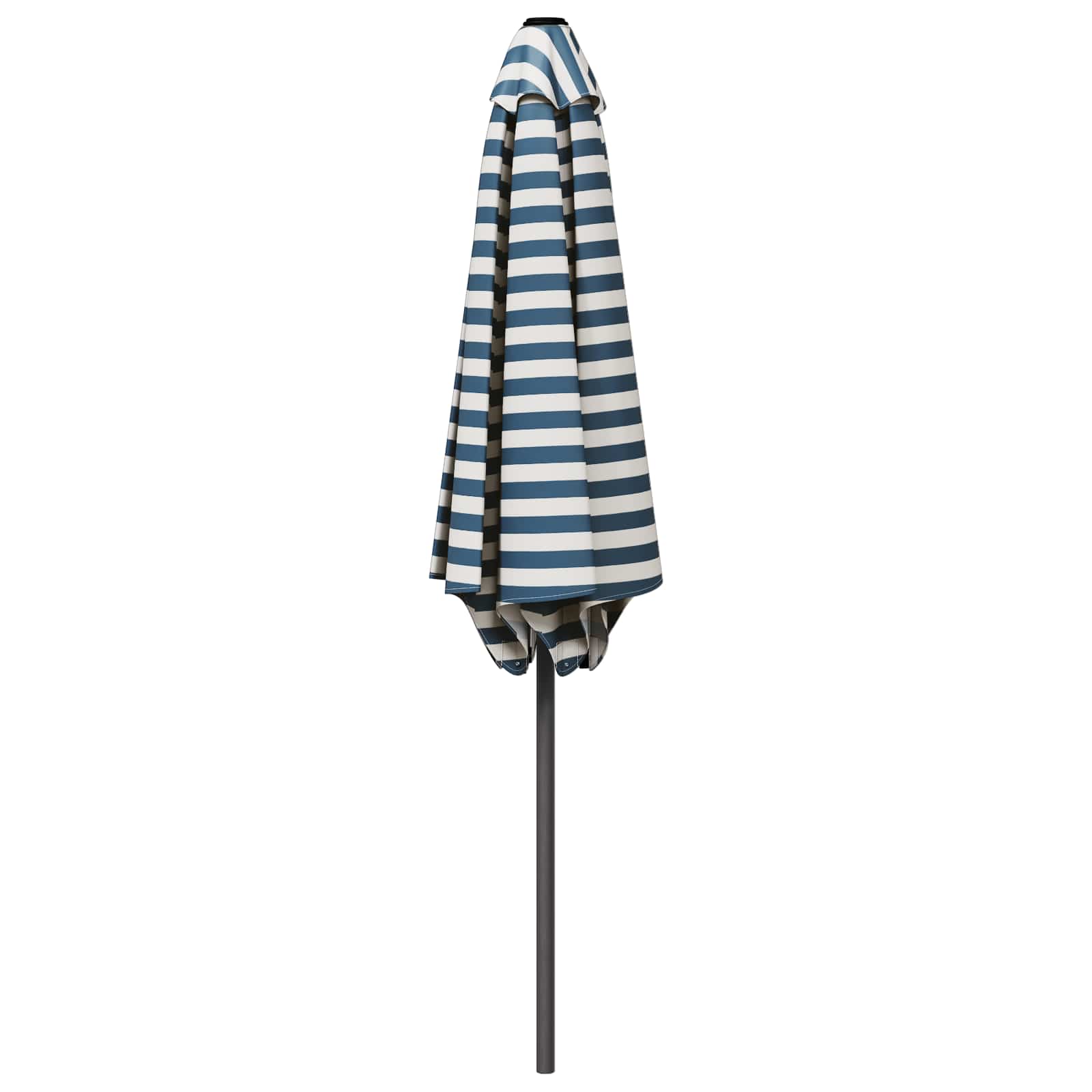 Tuinparasol 300 x 300 cm Polyester Rechthoekig Blauw en Wit is nu te koop bij PeponiXL, paradijselijk wonen!