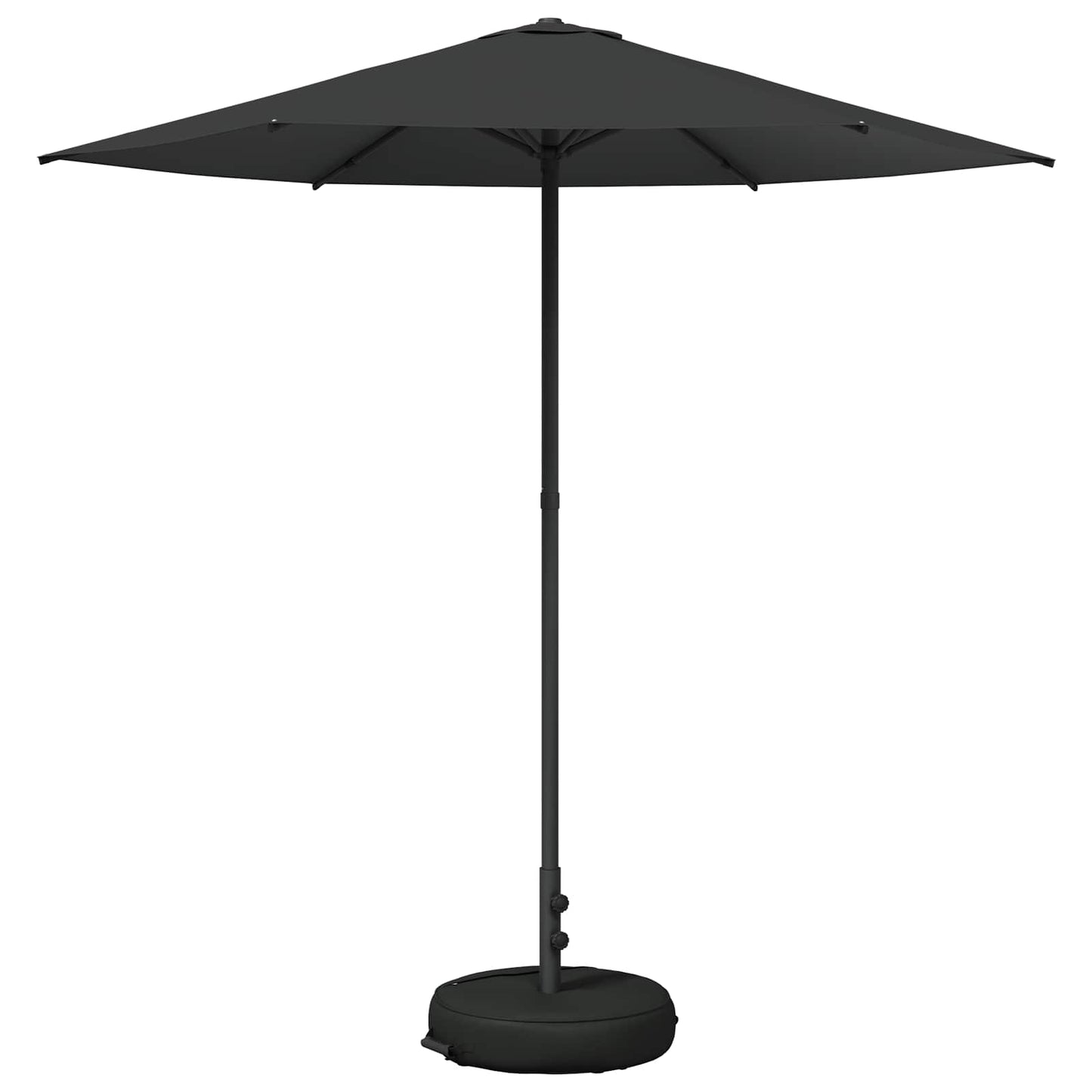Tuinparasol met Basis 230 x 230 cm Polyester Rechthoekig