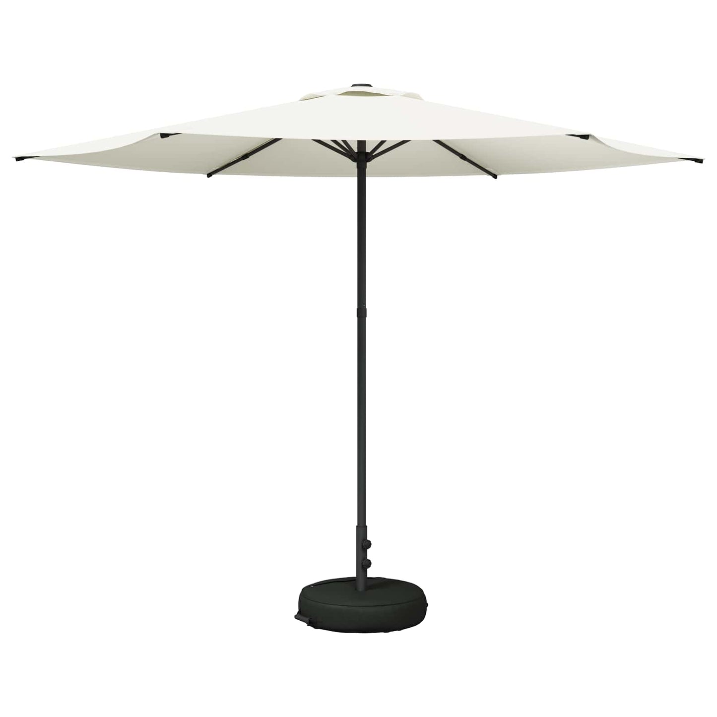 Tuinparasol met Basis 300 x 300 cm Polyester Rechthoekig is nu te koop bij PeponiXL, paradijselijk wonen!