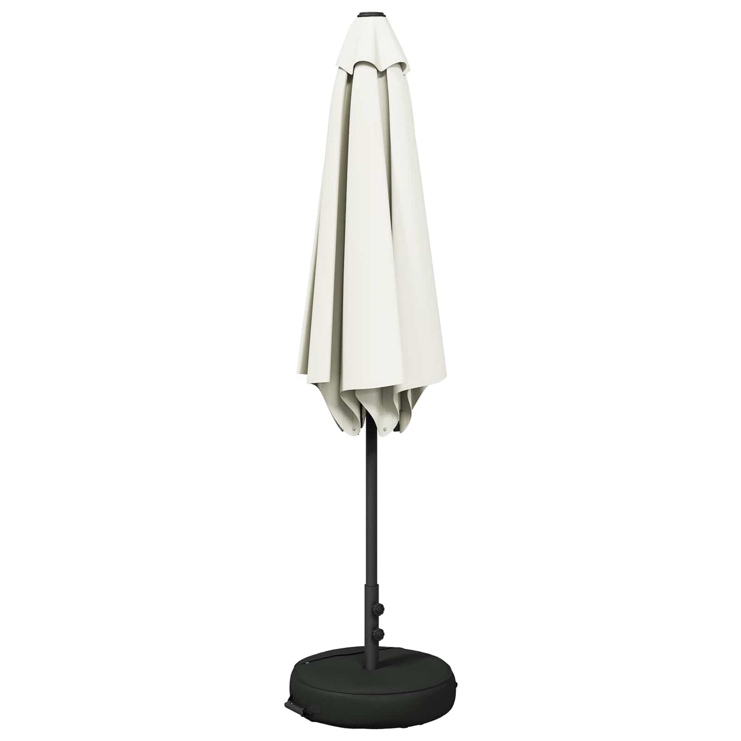 Tuinparasol met Basis 300 x 300 cm Polyester Rechthoekig is nu te koop bij PeponiXL, paradijselijk wonen!