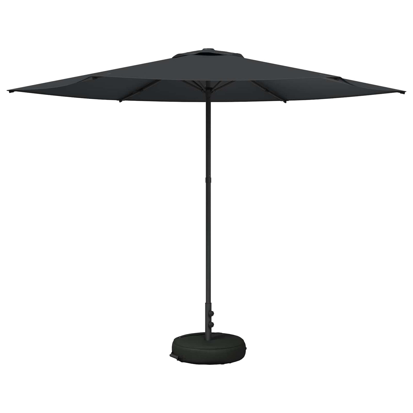 Tuinparasol met Basis 300 x 300 cm Polyester Rechthoekig is nu te koop bij PeponiXL, paradijselijk wonen!
