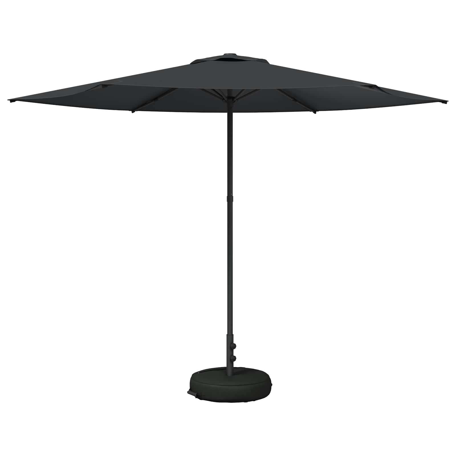Tuinparasol met Basis 300 x 300 cm Polyester Rechthoekig is nu te koop bij PeponiXL, paradijselijk wonen!