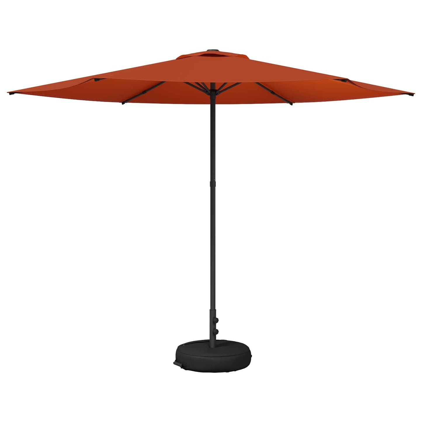 Tuinparasol met Basis 300 x 300 cm Polyester Rechthoekig is nu te koop bij PeponiXL, paradijselijk wonen!