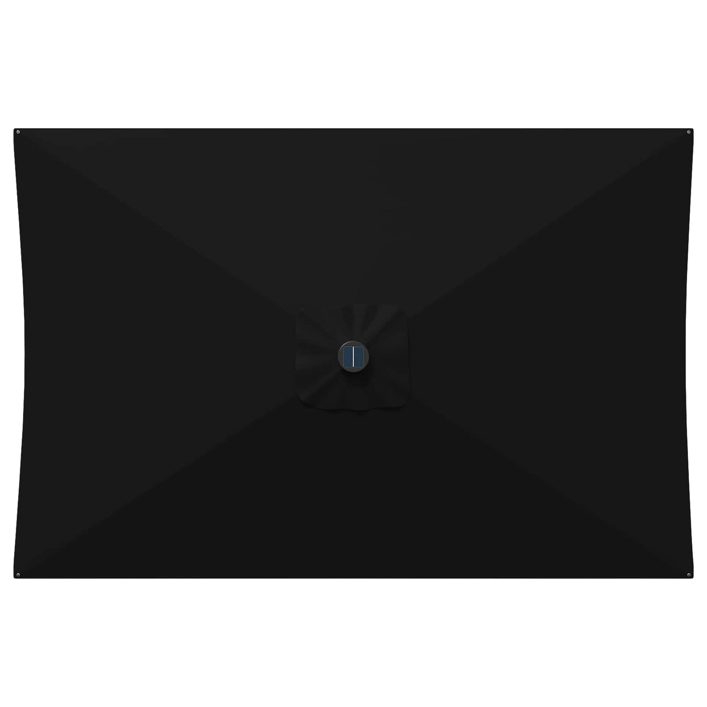 Tuinparasol met LED-lampen en voet 200 x 300 cm Polyester Zwart is nu te koop bij PeponiXL, paradijselijk wonen!