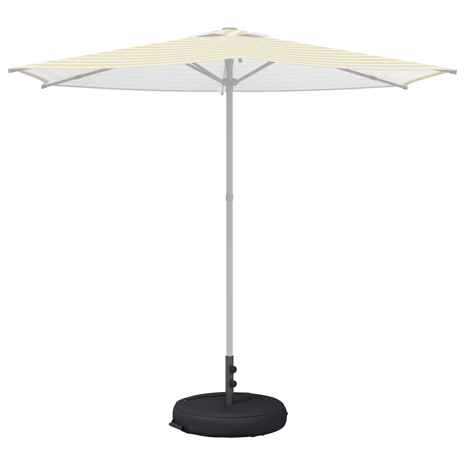 Patio Parasolvoet 60 x 60 cm Staal Zwart is nu te koop bij PeponiXL, paradijselijk wonen!
