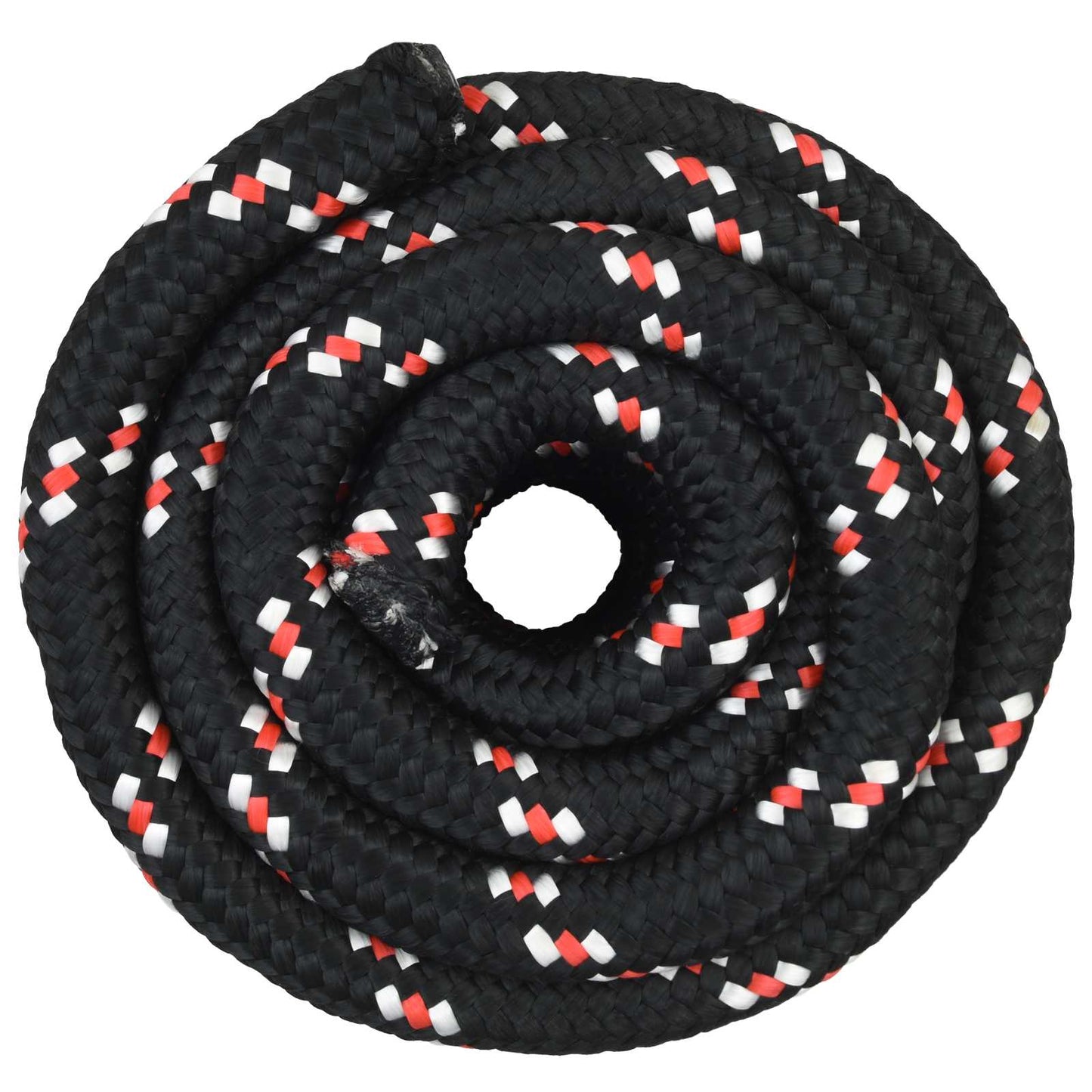Boottouw 4 mm 10 m Zwart en Rood is nu te koop bij PeponiXL, paradijselijk wonen!