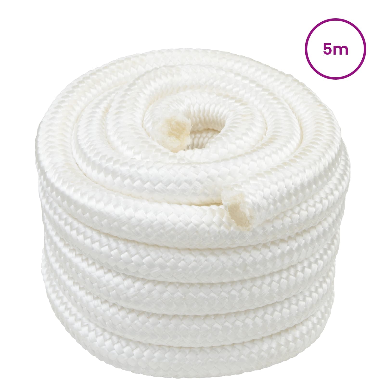 Boottouw 6 mm 5 m Wit is nu te koop bij PeponiXL, paradijselijk wonen!