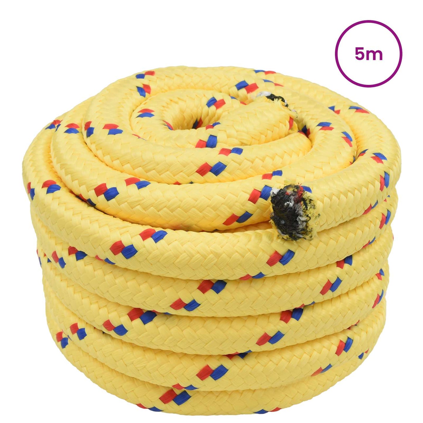 Boottouw 6 mm 5 m Geel is nu te koop bij PeponiXL, paradijselijk wonen!