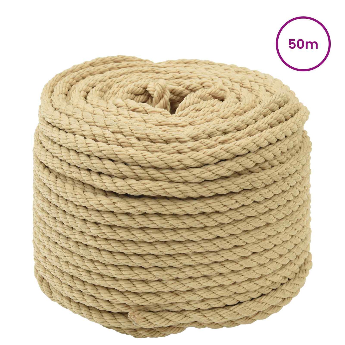 Boottouw 0.8 mm 50 m Naturel is nu te koop bij PeponiXL, paradijselijk wonen!