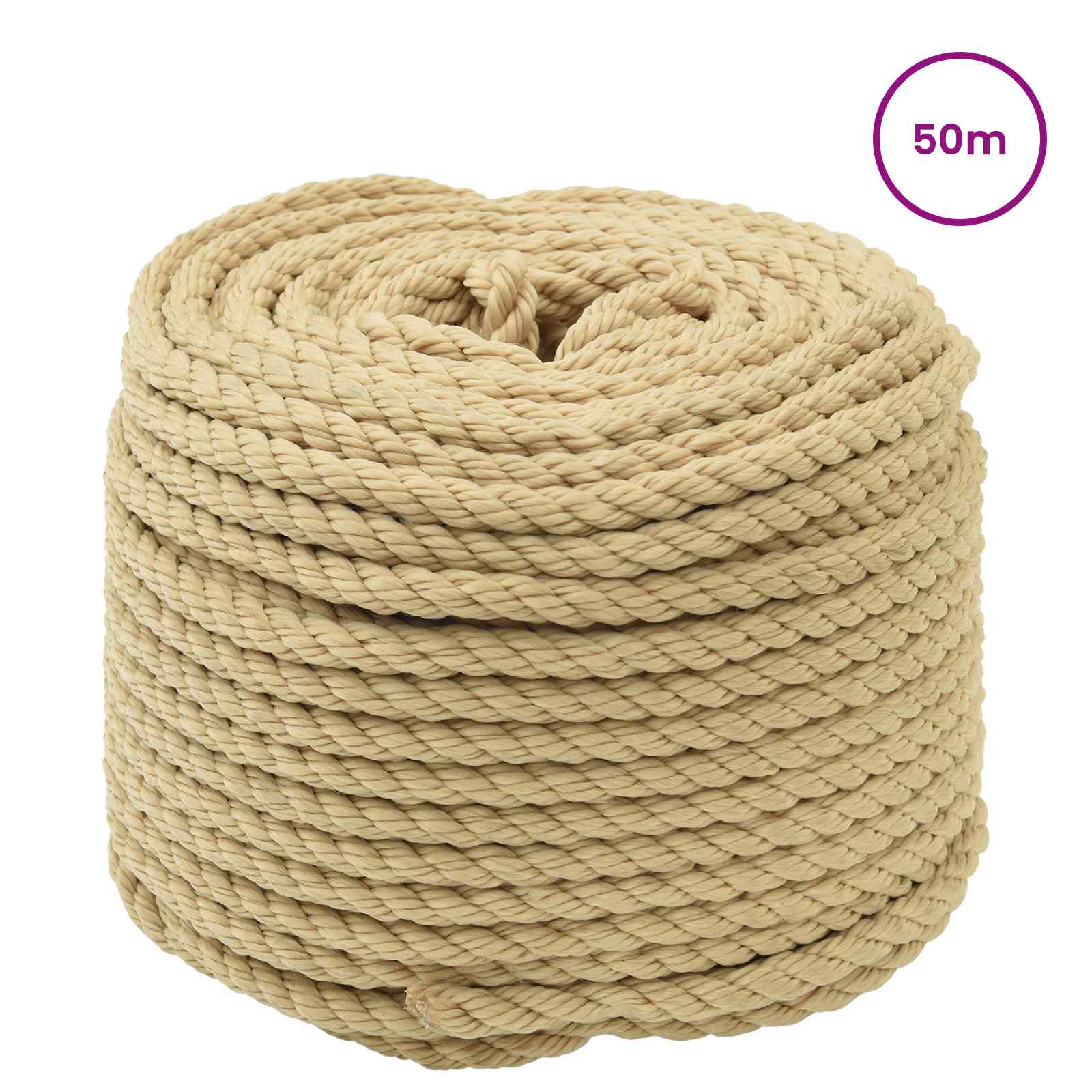 Boottouw 0.8 mm 50 m Naturel is nu te koop bij PeponiXL, paradijselijk wonen!