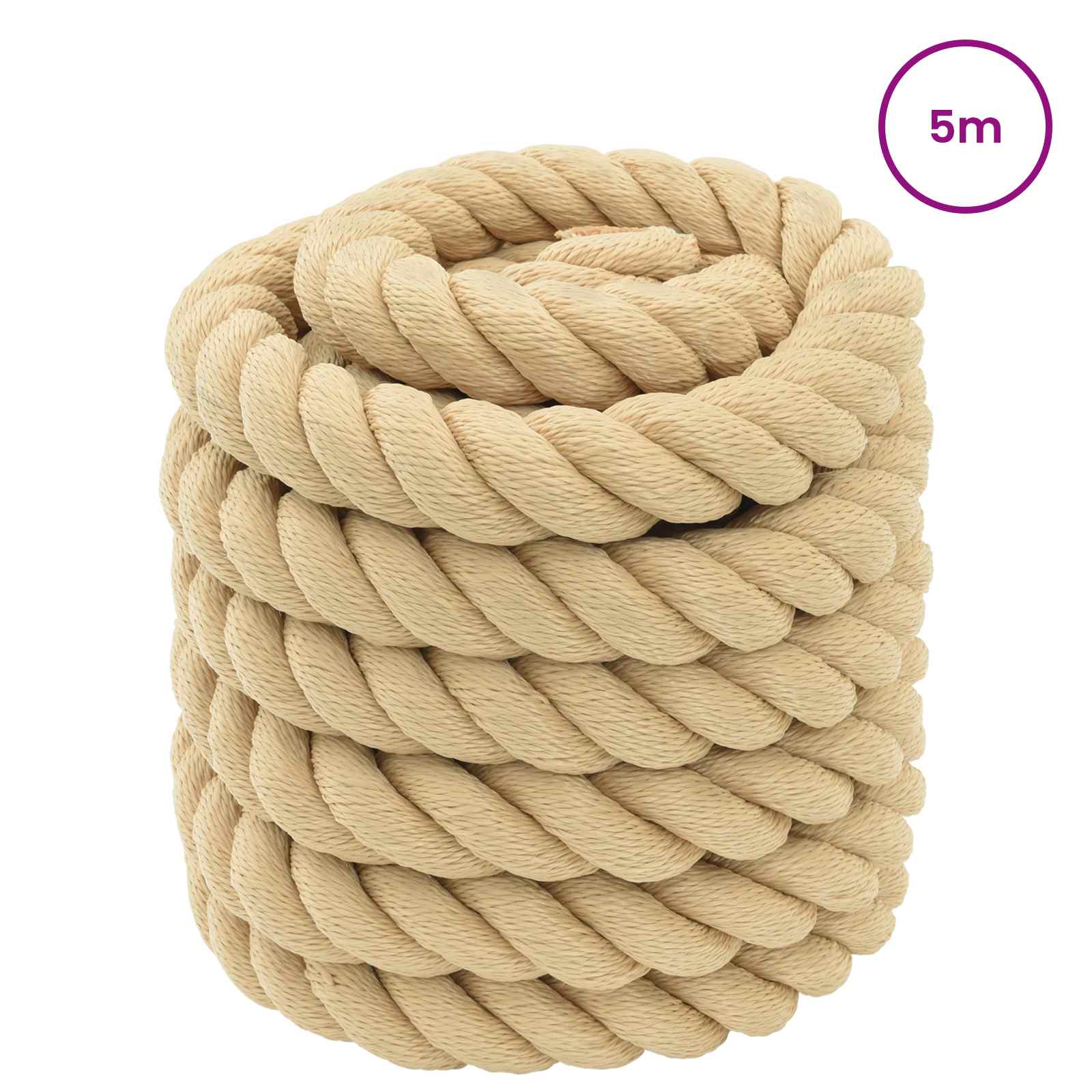 Boottouw 5 mm 5 m Naturel is nu te koop bij PeponiXL, paradijselijk wonen!