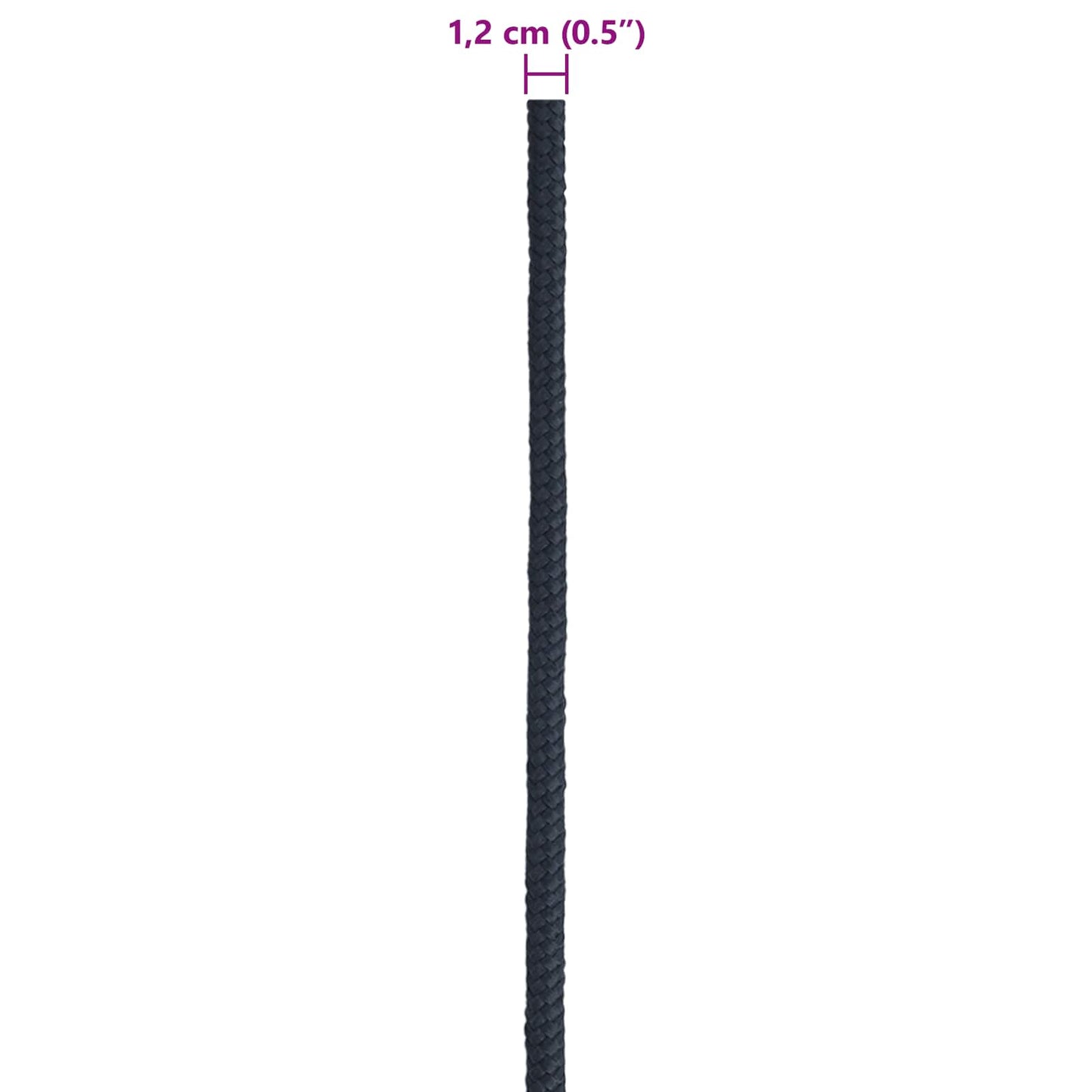 Boottouw 1.2 mm 25 m Koninklijk Blauw Polyester is nu te koop bij PeponiXL, paradijselijk wonen!