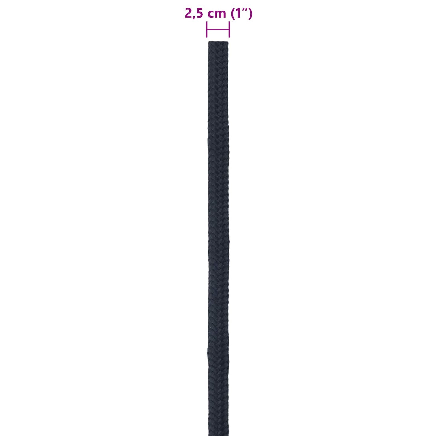 Boottouw Koninklijk Blauw 50 m Polyester