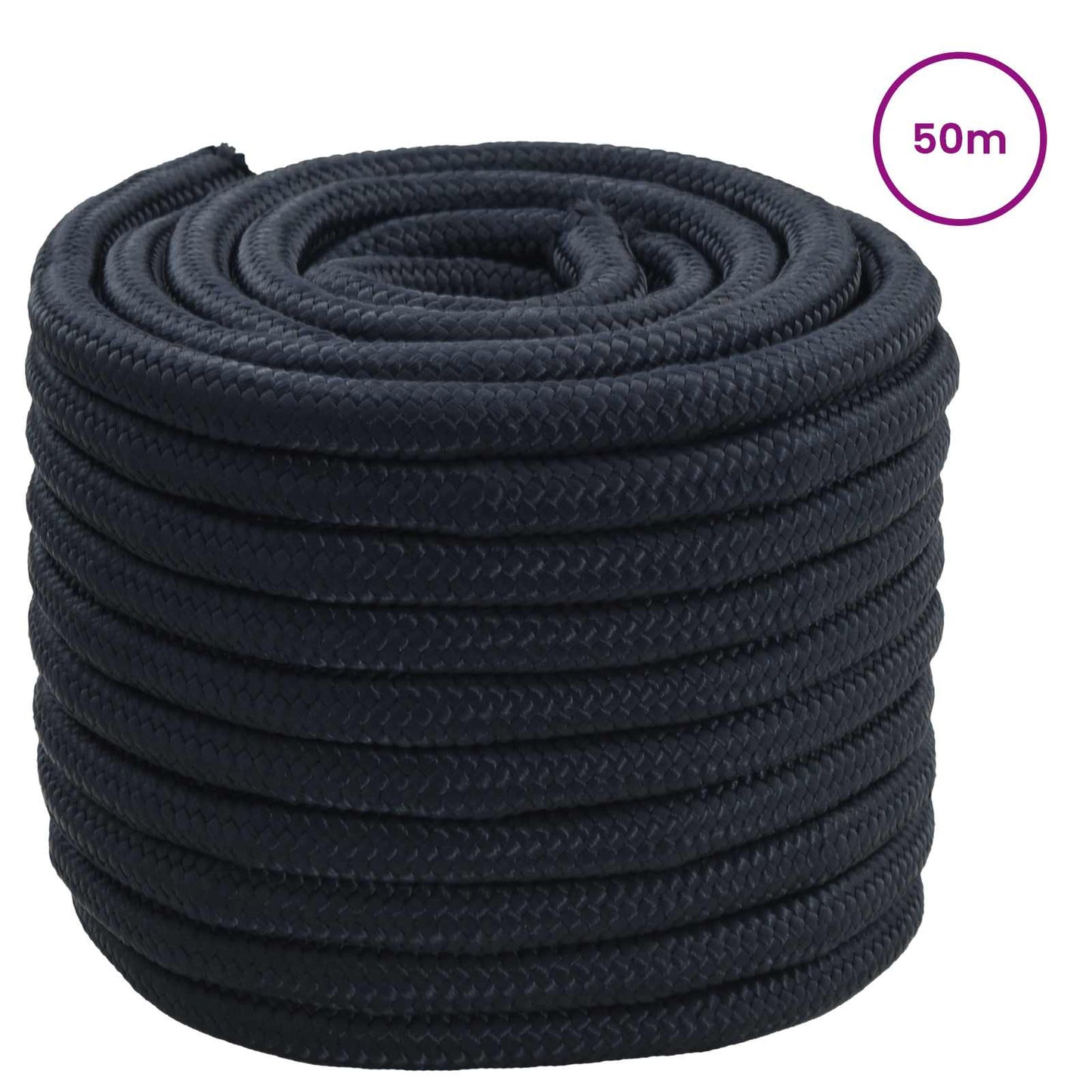 Boottouw Koninklijk Blauw 50 m Polyester