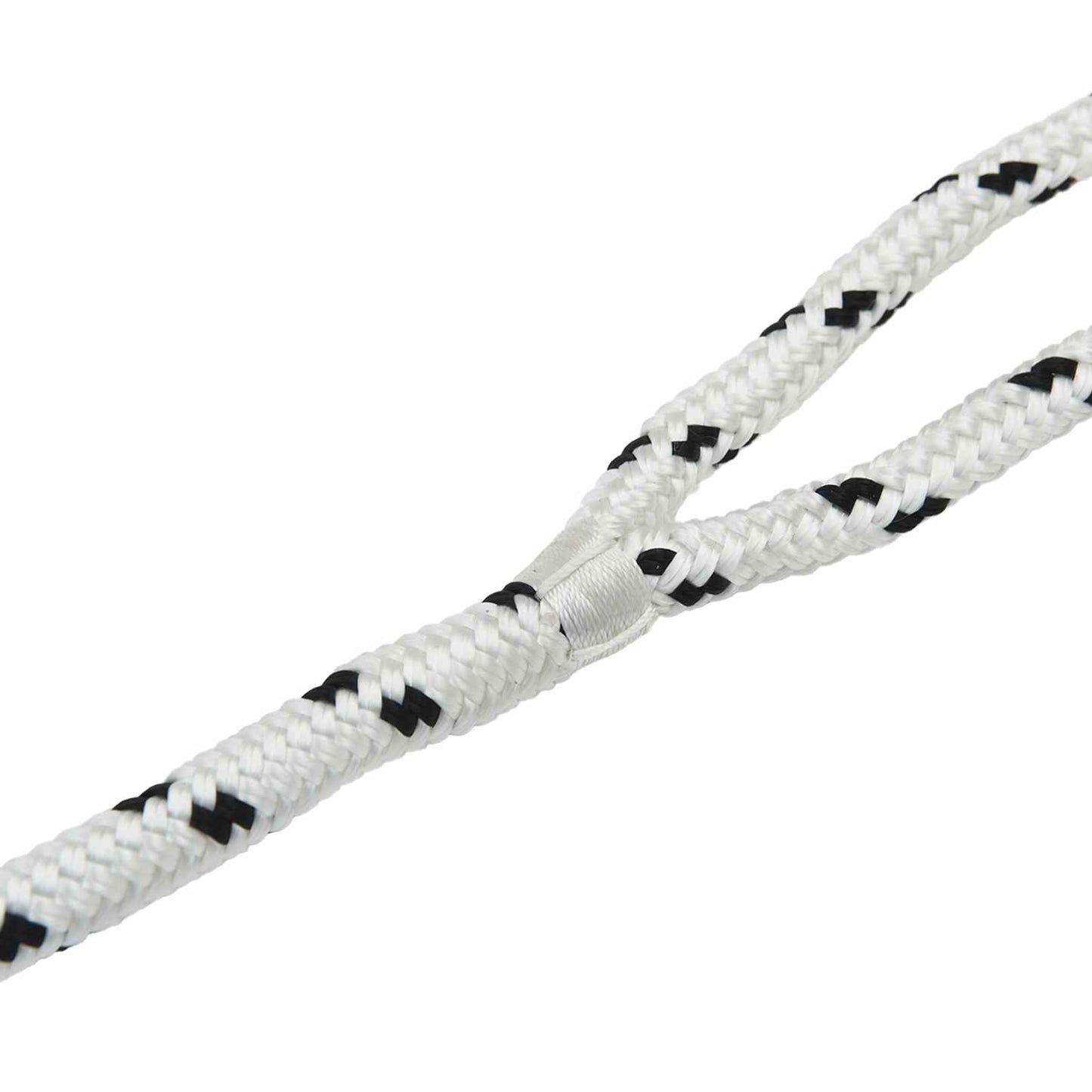Boottouw 9 m 1 Wit en zwart Polyester