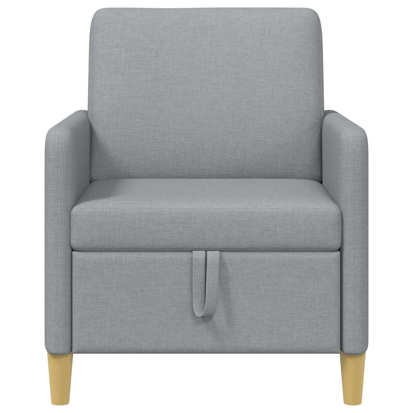 Bank met opslag Lichtgrijs 72 x 78 x 87 cm Polyester is nu te koop bij PeponiXL, paradijselijk wonen!