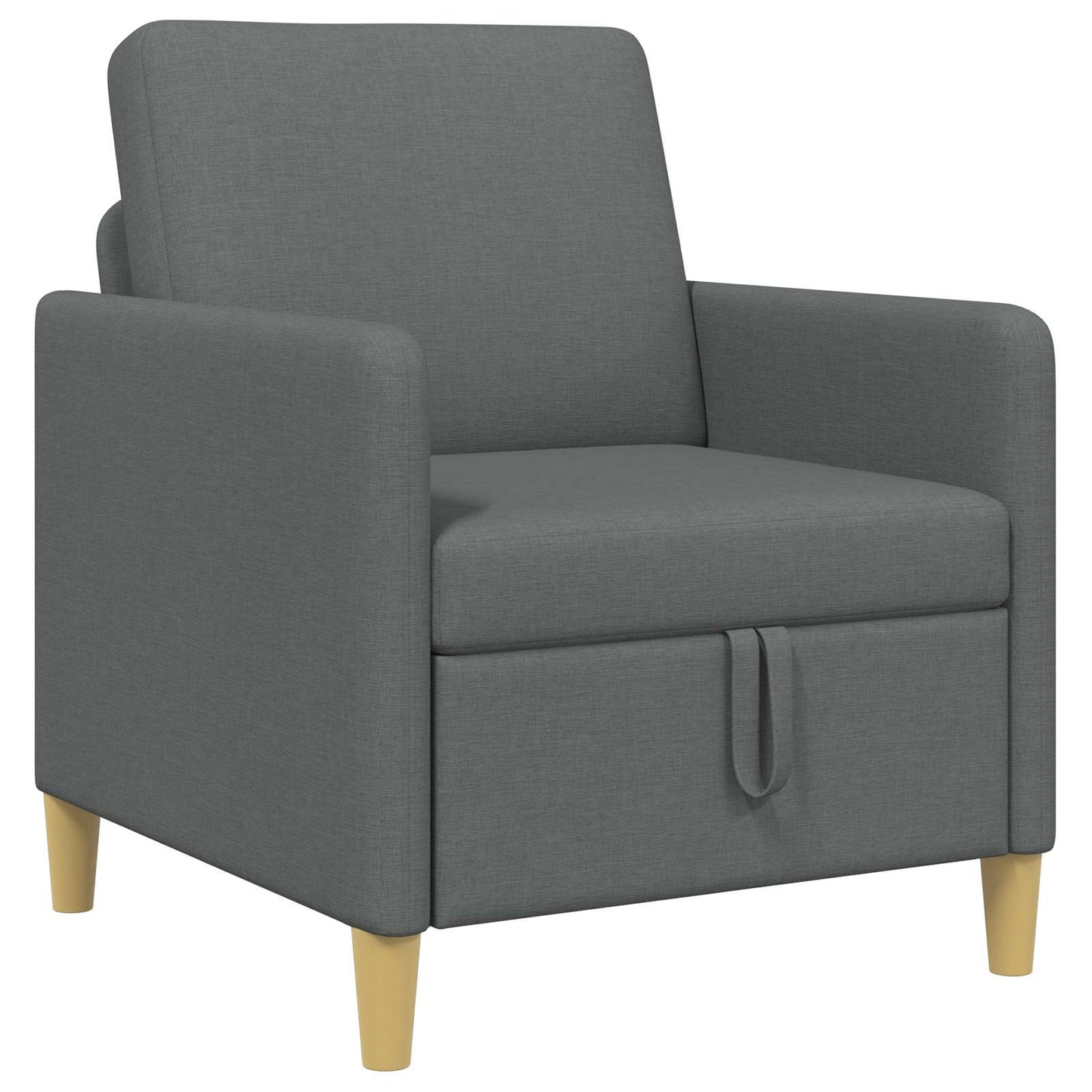 Bank met opslag Donkergrijs 72 x 78 x 87 cm Polyester is nu te koop bij PeponiXL, paradijselijk wonen!