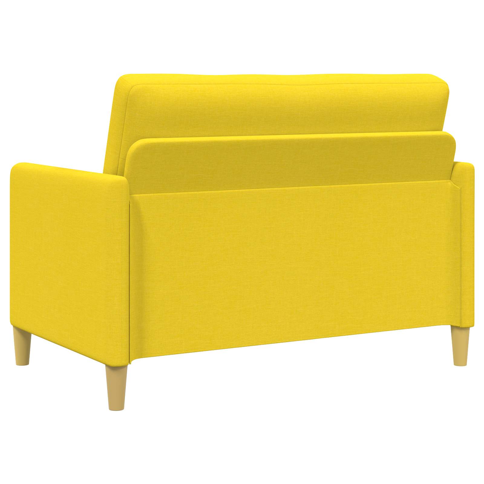 Bank met opslag Lichtgeel 122 x 78 x 87 cm Polyester is nu te koop bij PeponiXL, paradijselijk wonen!