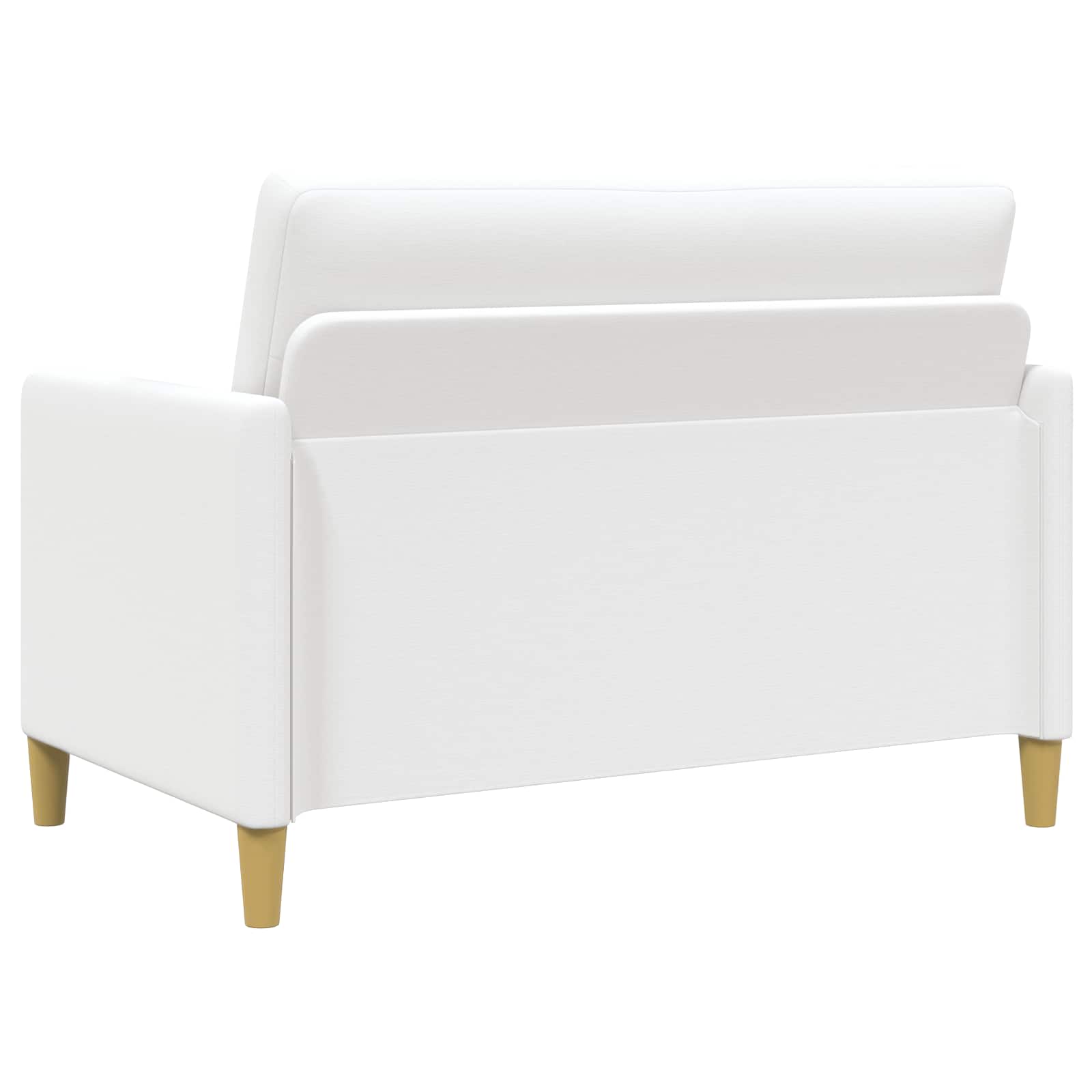 Bank met opslag Wit 122 x 78 x 87 cm Polyester is nu te koop bij PeponiXL, paradijselijk wonen!