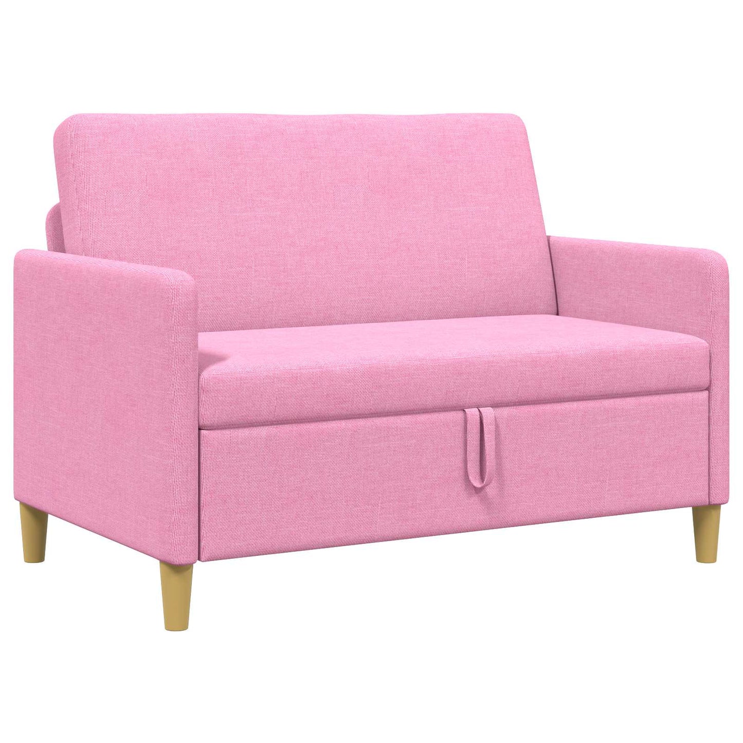 Bank met opslag Roze 122 x 78 x 87 cm Polyester is nu te koop bij PeponiXL, paradijselijk wonen!