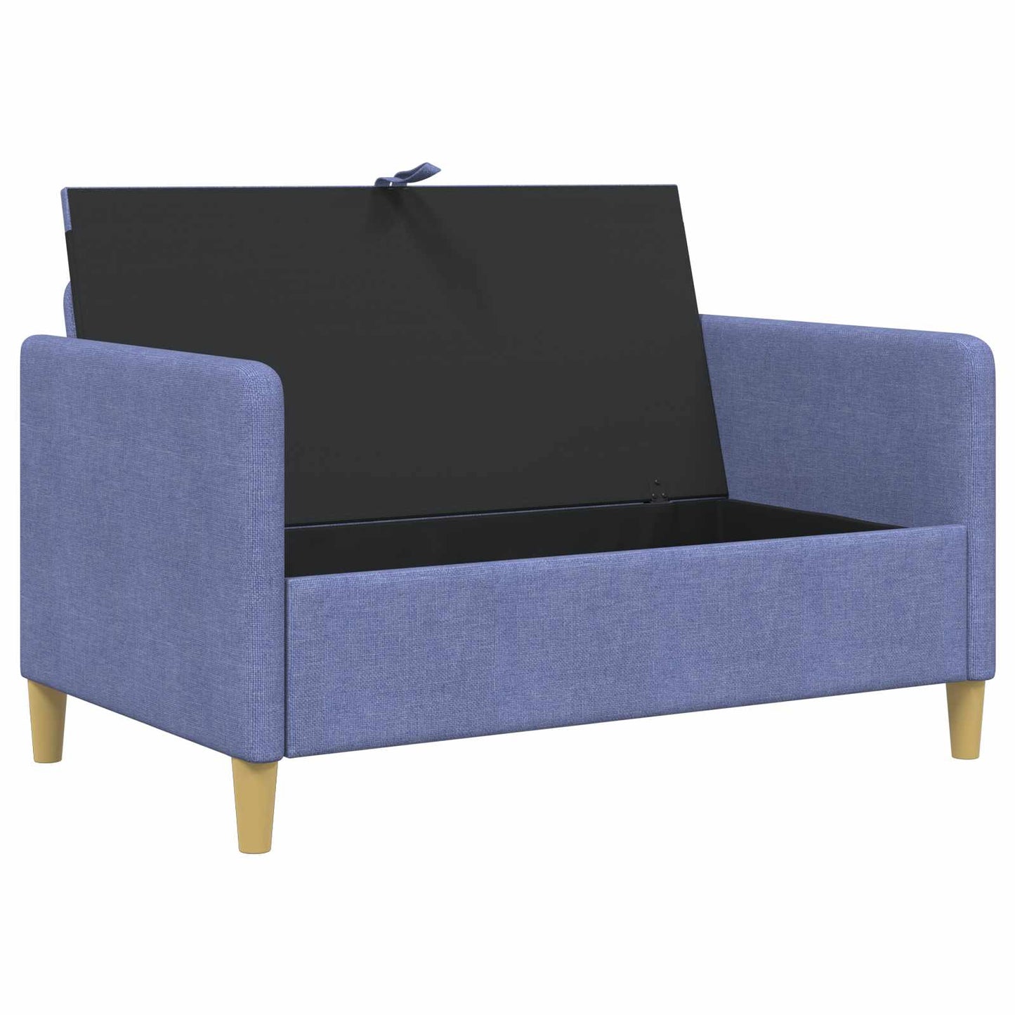 Bank met opslag Jeans Blauw 122 x 78 x 87 cm Polyester is nu te koop bij PeponiXL, paradijselijk wonen!