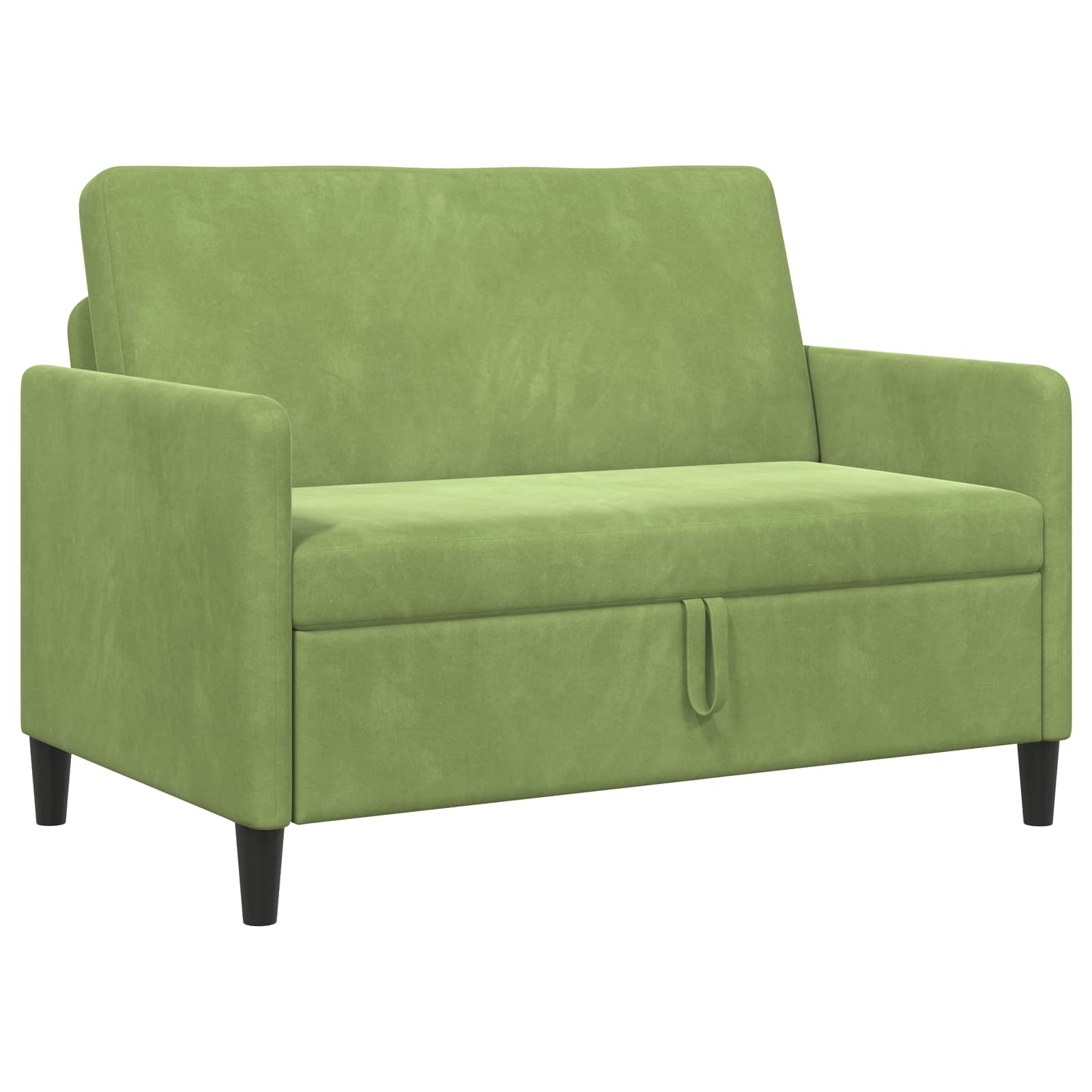Bank met opslag Lichtgroen 122 x 78 x 87 cm Polyester is nu te koop bij PeponiXL, paradijselijk wonen!