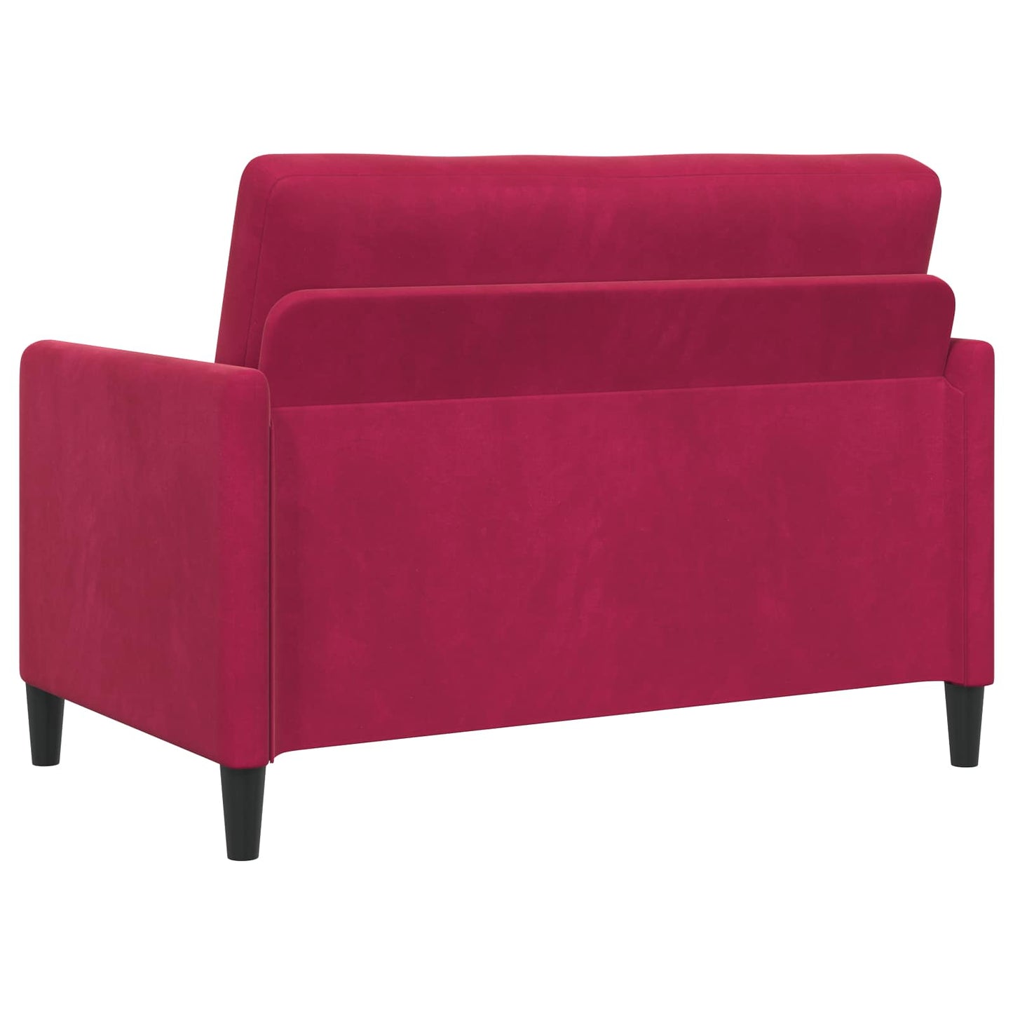 Bank met opslag Wijnrood 122 x 78 x 87 cm Polyester is nu te koop bij PeponiXL, paradijselijk wonen!