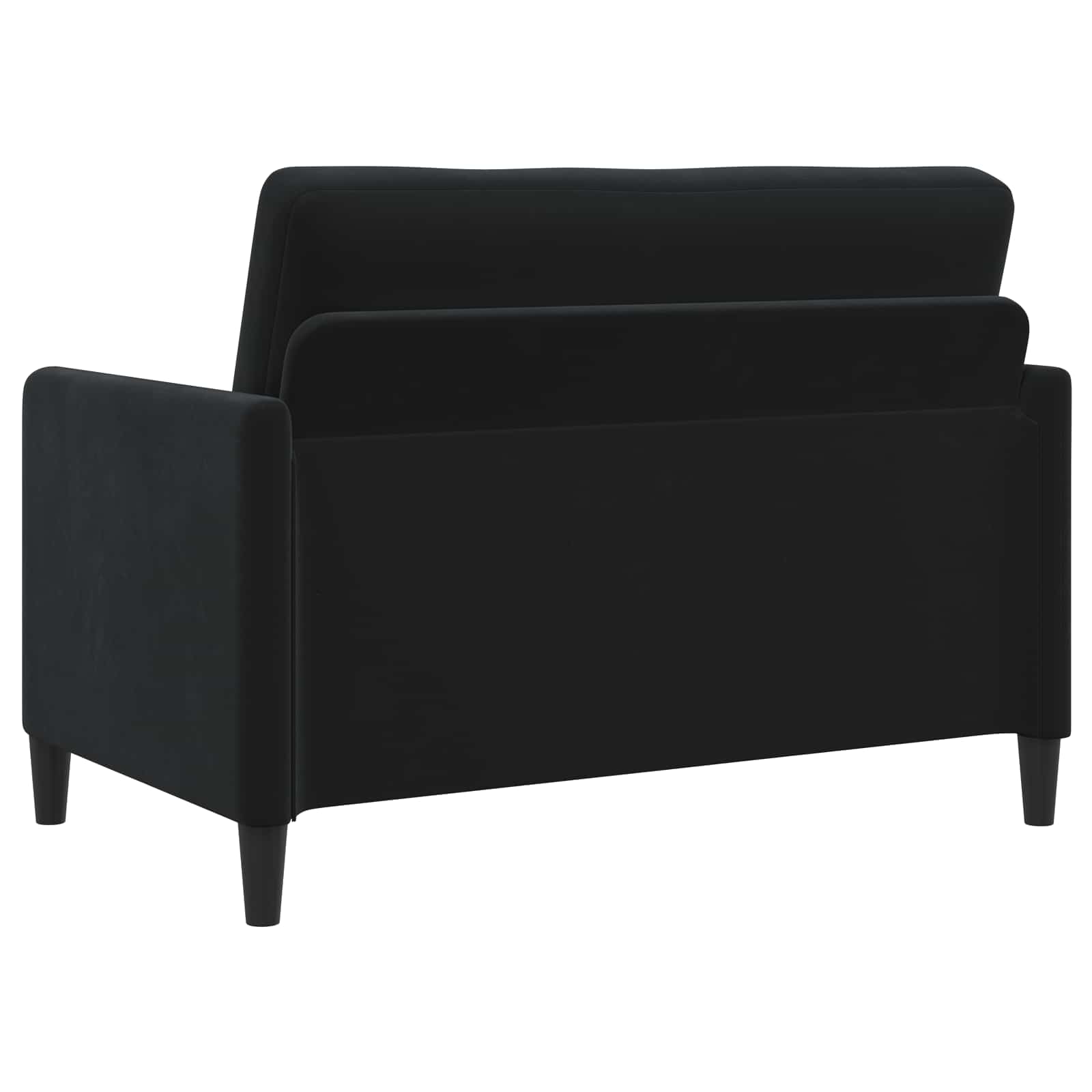 Bank met opslag Zwart 122 x 78 x 87 cm Polyester is nu te koop bij PeponiXL, paradijselijk wonen!