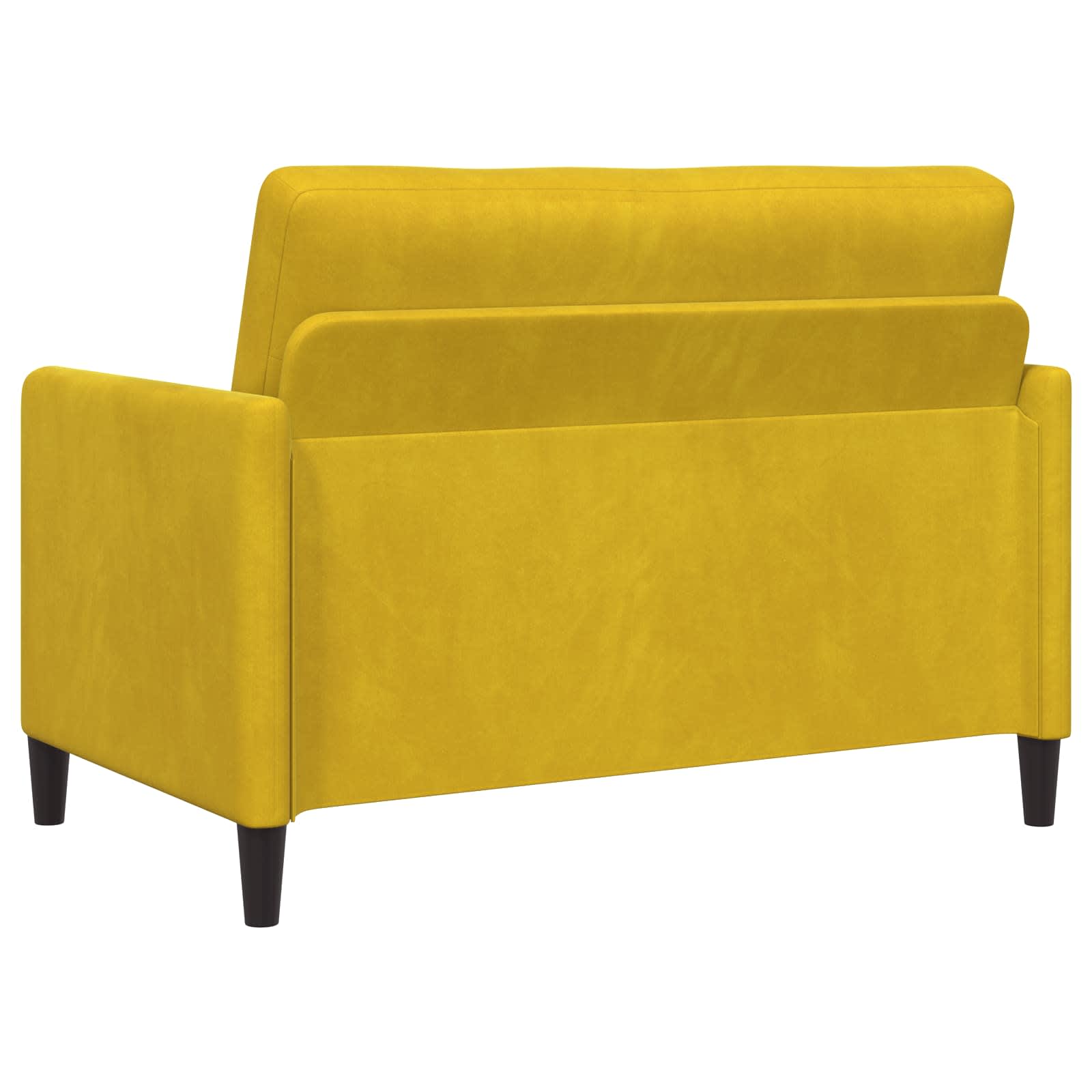 Bank met opslag Geel 122 x 78 x 87 cm Polyester is nu te koop bij PeponiXL, paradijselijk wonen!