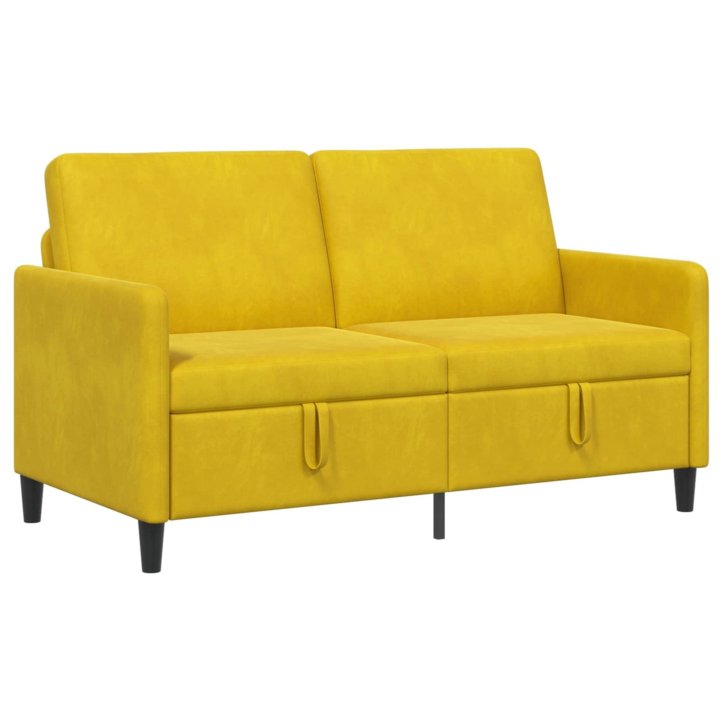 Bank met opslag Geel 152 x 78 x 87 cm Polyester is nu te koop bij PeponiXL, paradijselijk wonen!