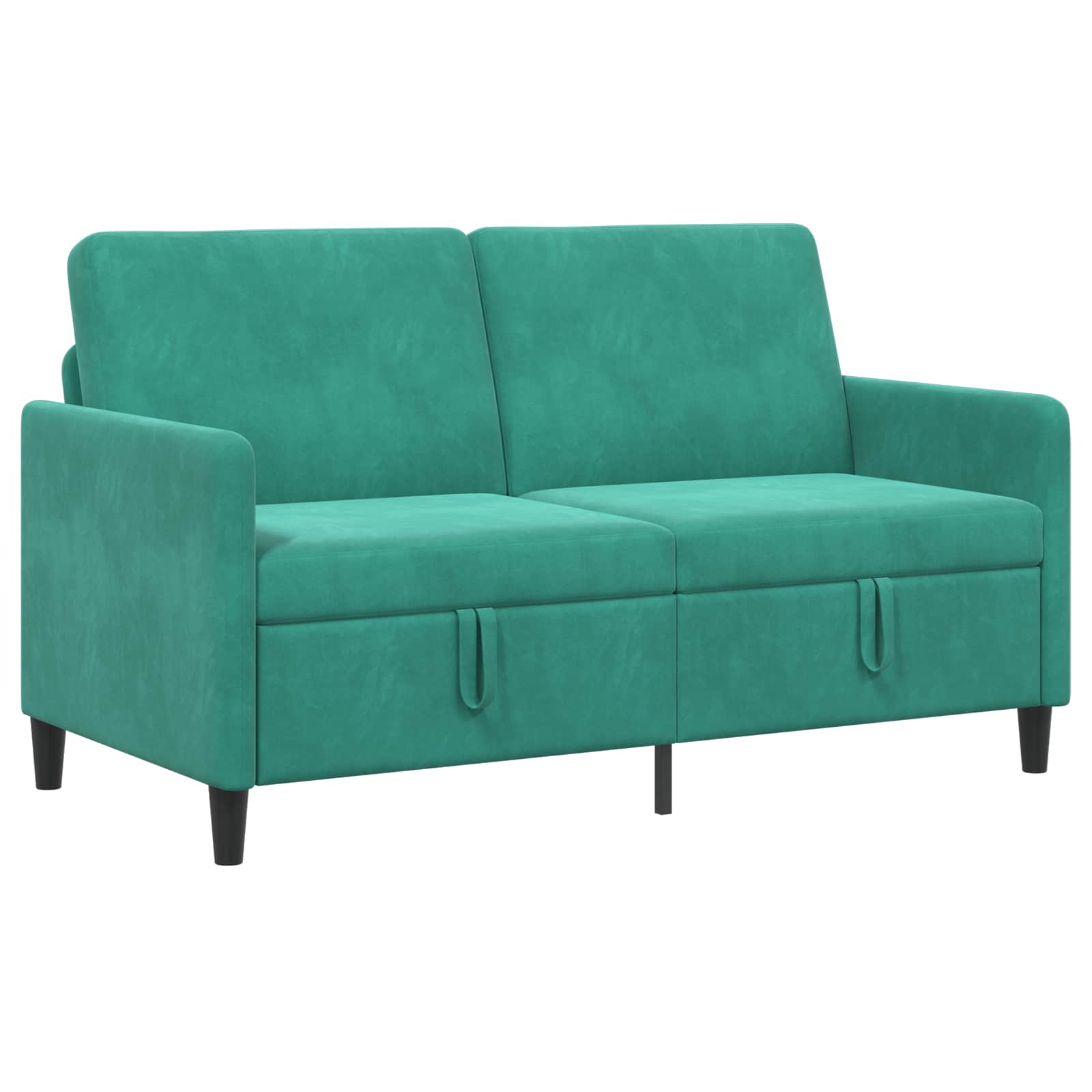 Bank met opslag Turquoise 152 x 78 x 87 cm Polyester is nu te koop bij PeponiXL, paradijselijk wonen!