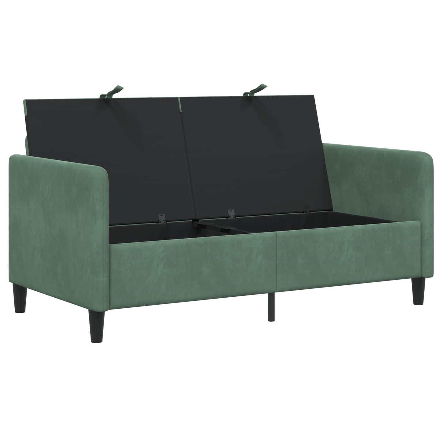 Bank met opslag Zeegroen 152 x 78 x 87 cm Polyester is nu te koop bij PeponiXL, paradijselijk wonen!
