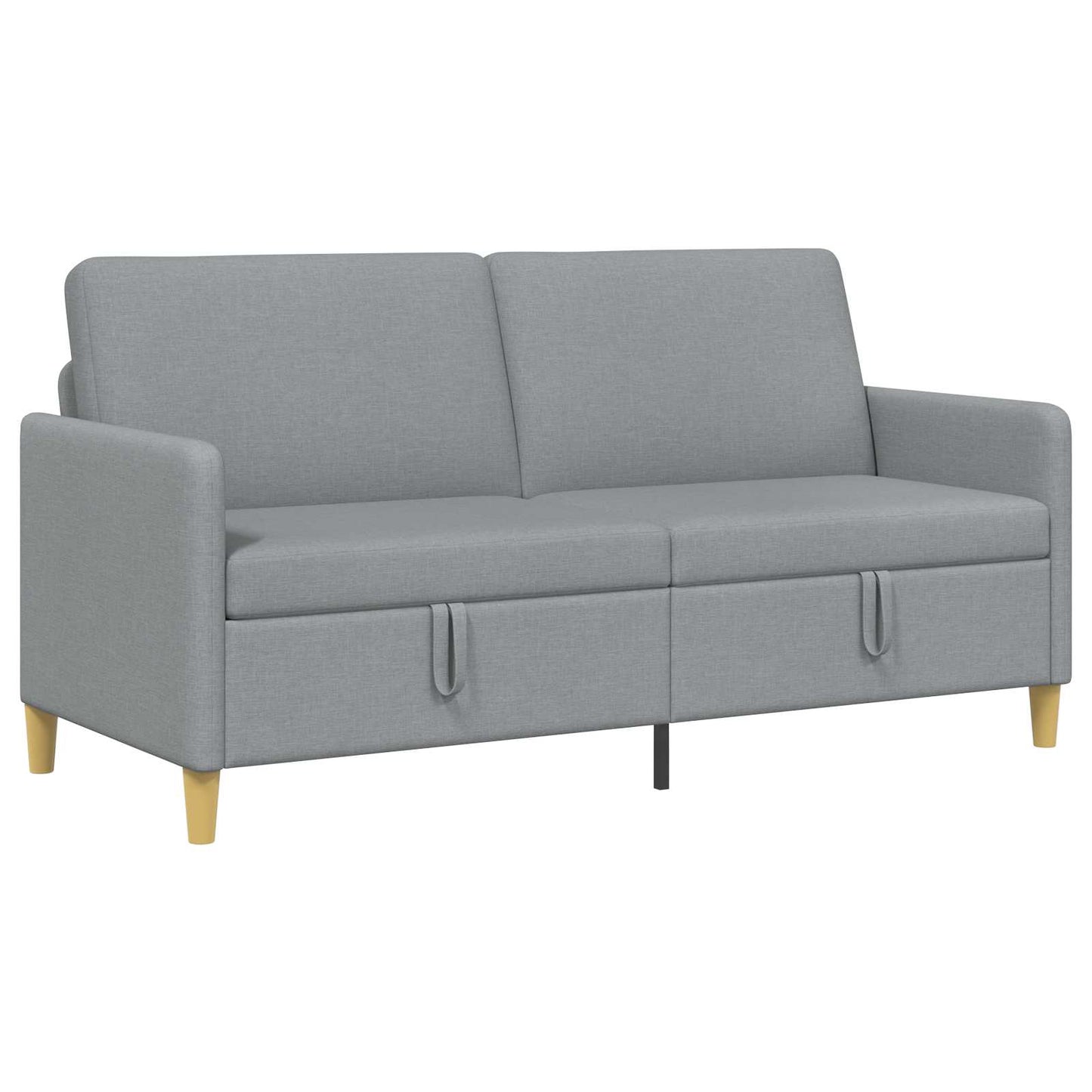 Bank met opslag Lichtgrijs 172 x 78 x 87 cm Polyester is nu te koop bij PeponiXL, paradijselijk wonen!