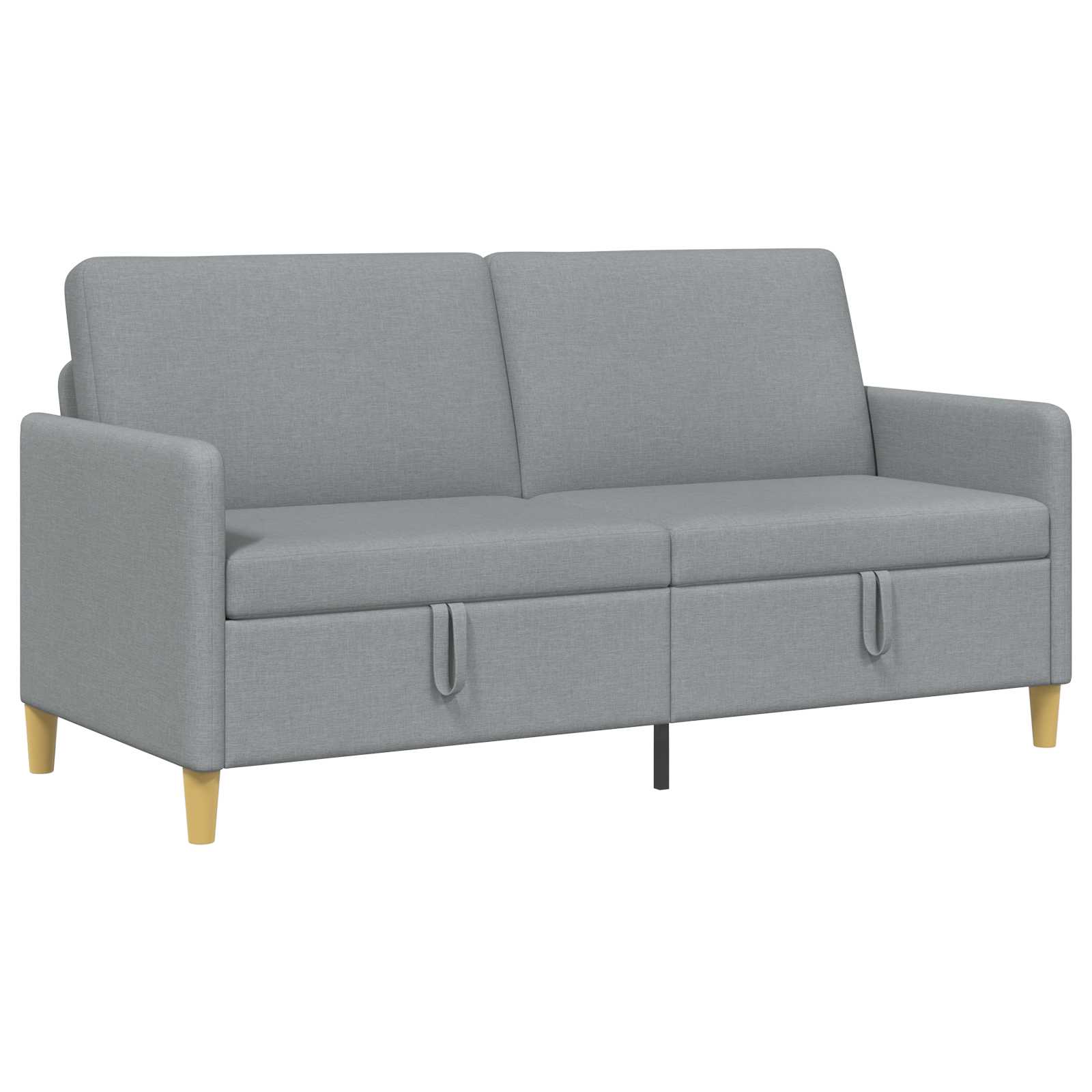 Bank met opslag Lichtgrijs 172 x 78 x 87 cm Polyester is nu te koop bij PeponiXL, paradijselijk wonen!