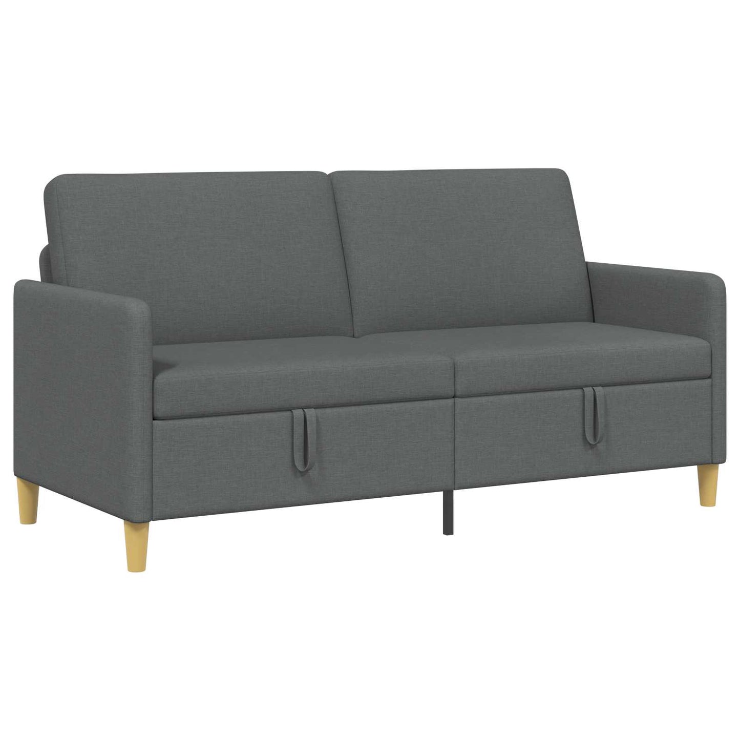 Bank met opslag Donkergrijs 172 x 78 x 87 cm Polyester is nu te koop bij PeponiXL, paradijselijk wonen!