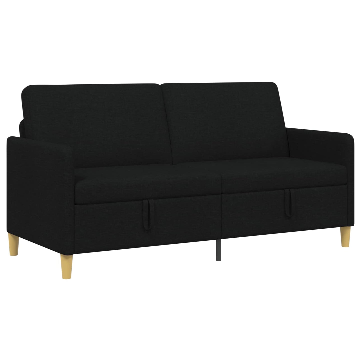 Bank met opslag Zwart 172 x 78 x 87 cm Polyester is nu te koop bij PeponiXL, paradijselijk wonen!