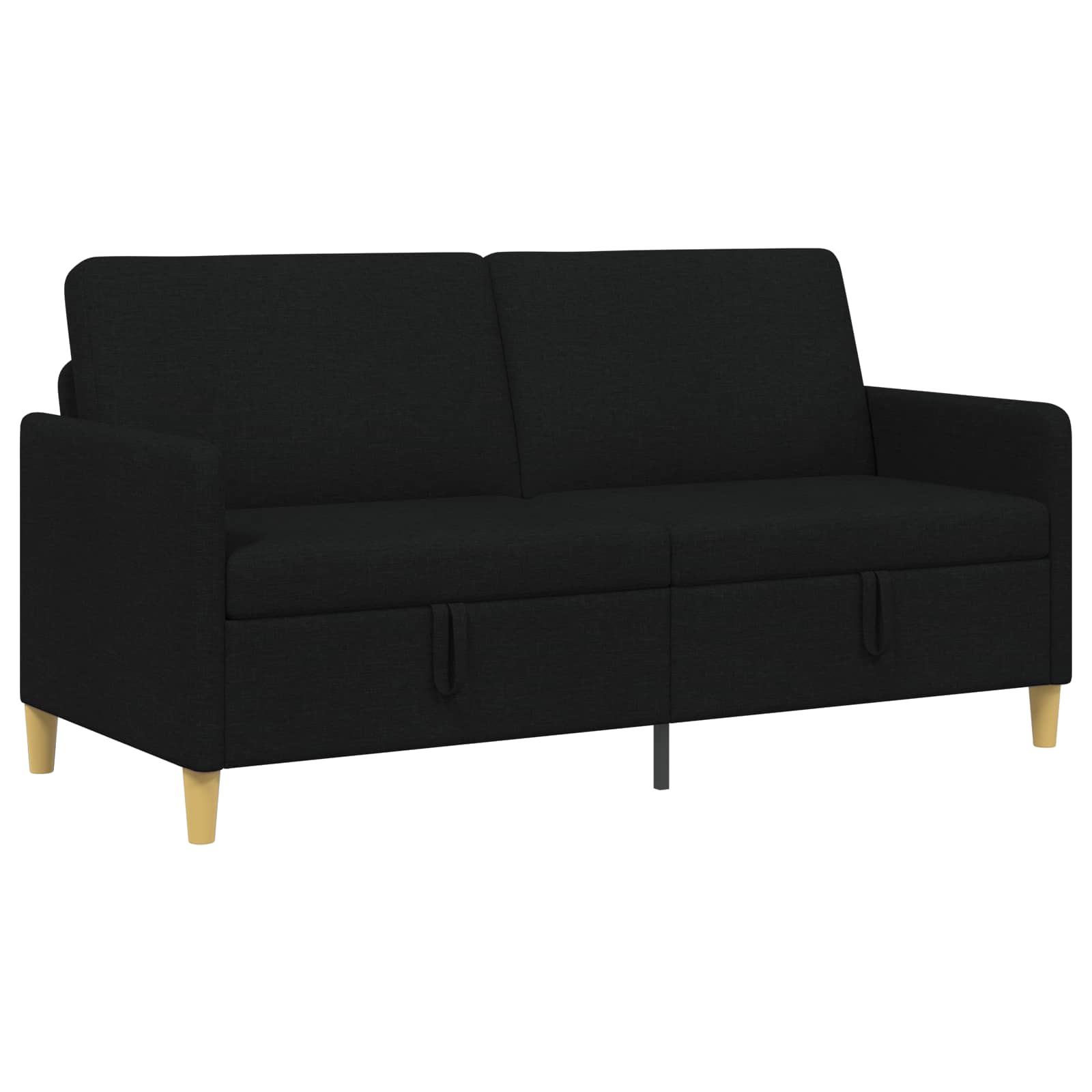 Bank met opslag Zwart 172 x 78 x 87 cm Polyester is nu te koop bij PeponiXL, paradijselijk wonen!
