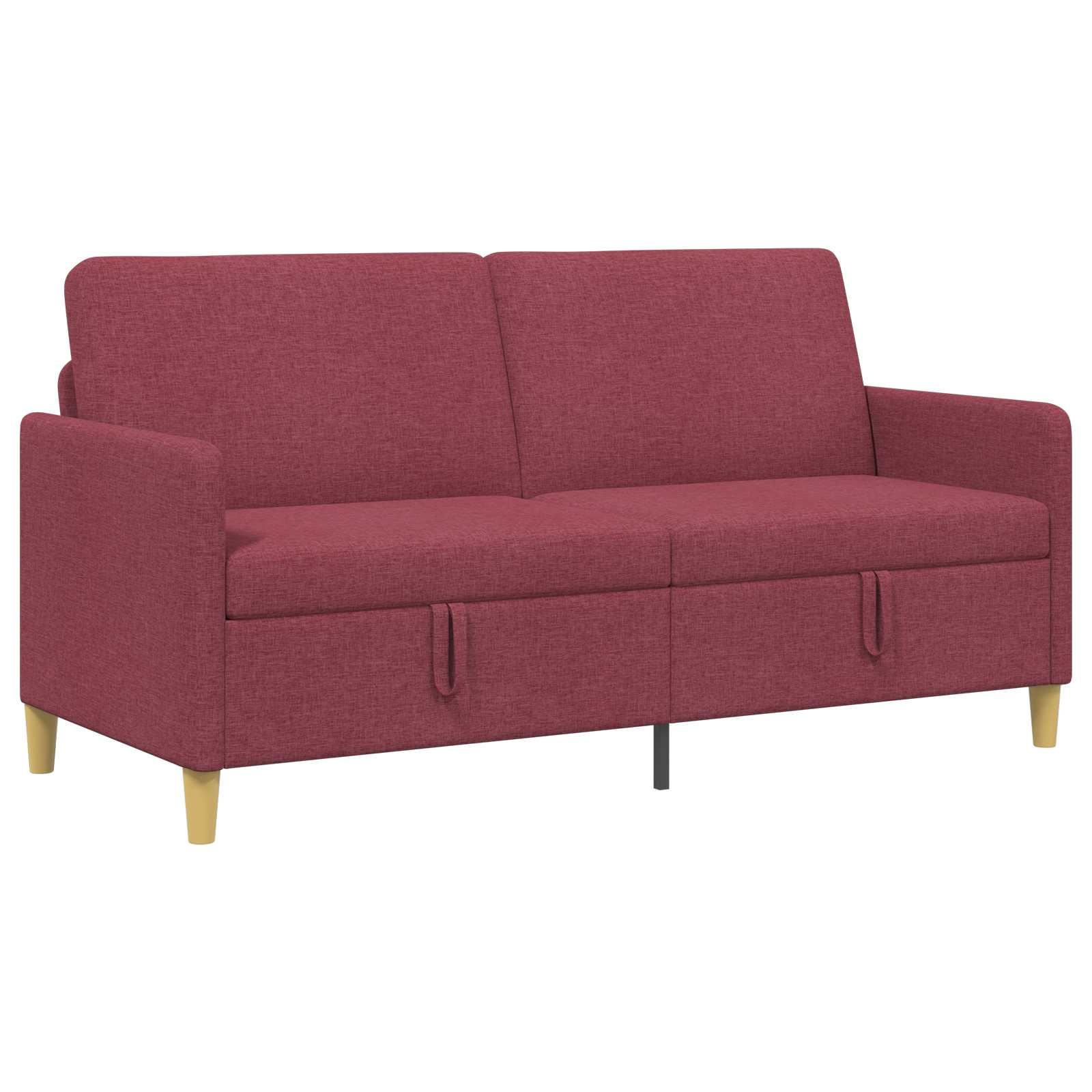 Bank met opslag Wijnrood 172 x 78 x 87 cm Polyester is nu te koop bij PeponiXL, paradijselijk wonen!