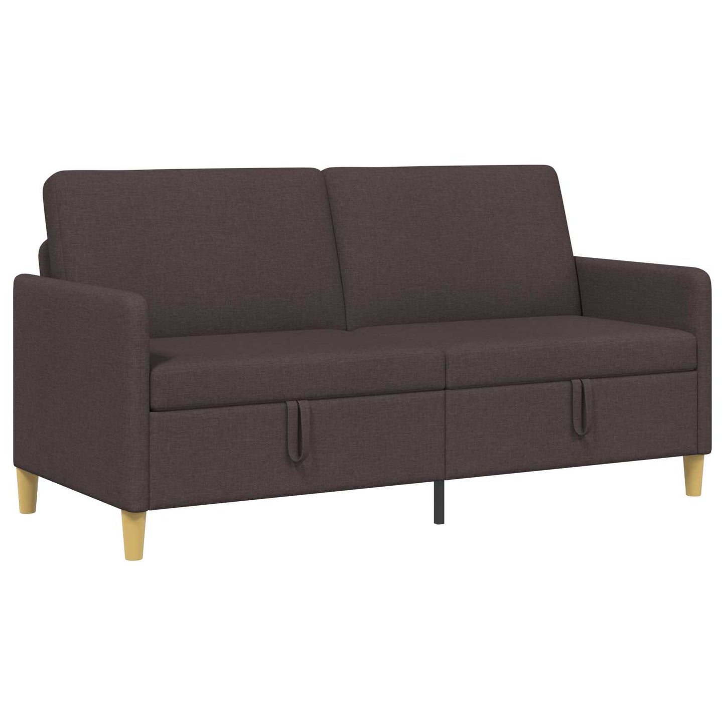 Bank met opslag Donkerbruin 172 x 78 x 87 cm Polyester is nu te koop bij PeponiXL, paradijselijk wonen!