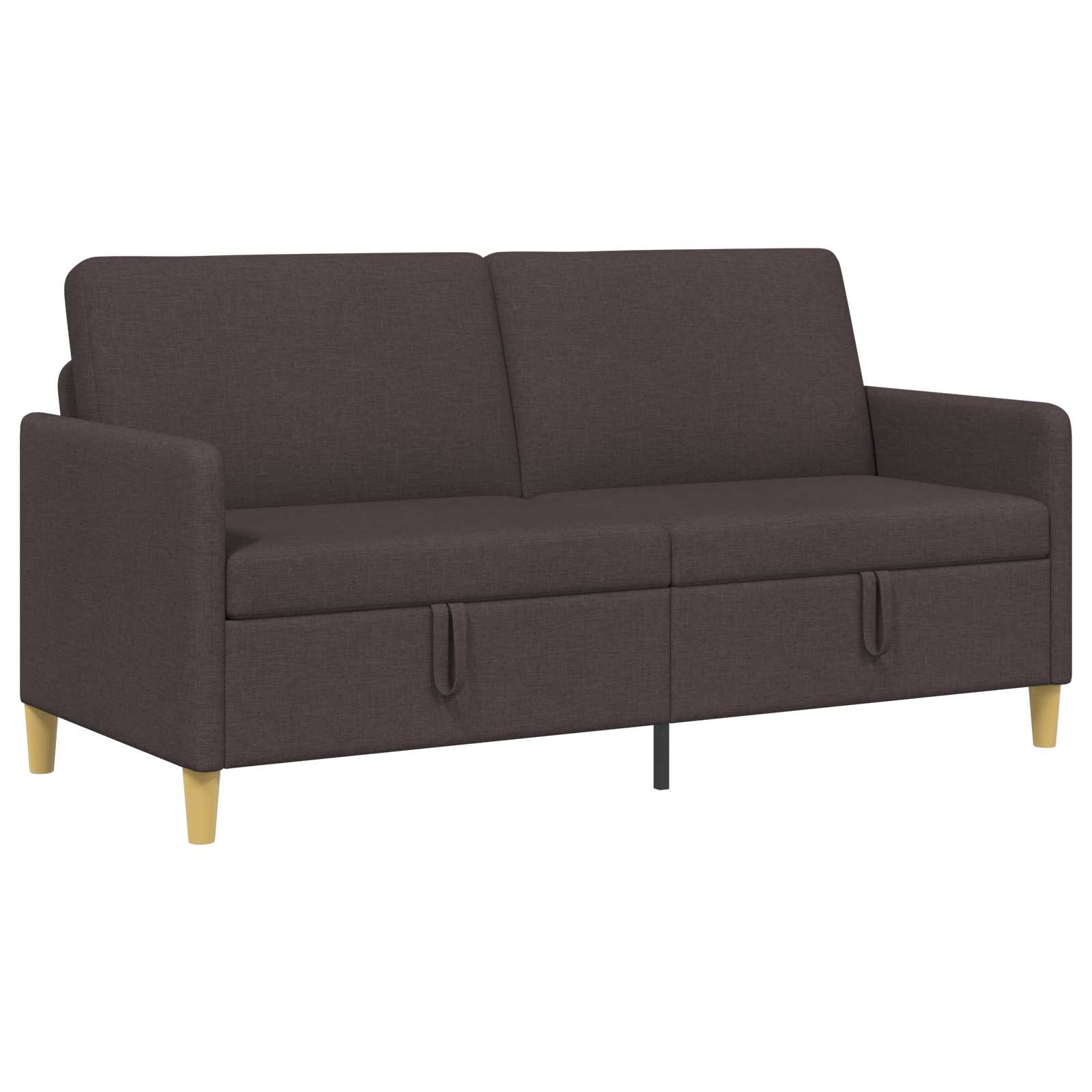 Bank met opslag Donkerbruin 172 x 78 x 87 cm Polyester is nu te koop bij PeponiXL, paradijselijk wonen!