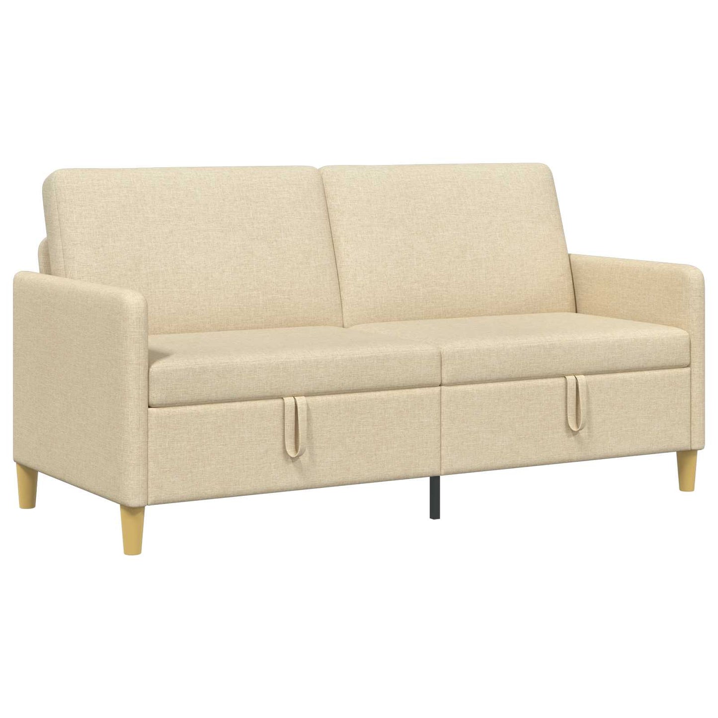 Bank met opslag Crèmekleurig 172 x 78 x 87 cm Polyester is nu te koop bij PeponiXL, paradijselijk wonen!