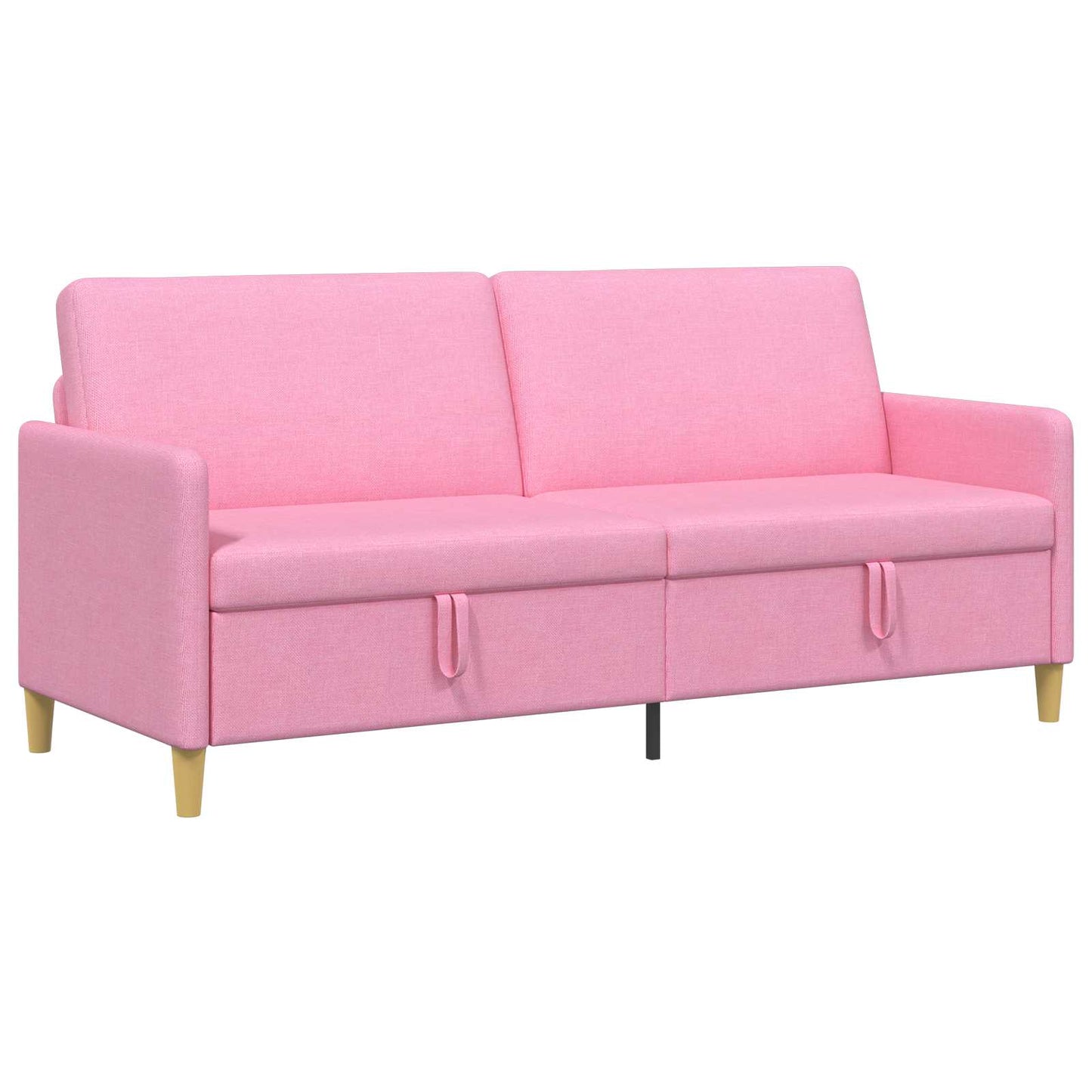 Bank met opslag Roze 192 x 78 x 87 cm Polyester is nu te koop bij PeponiXL, paradijselijk wonen!